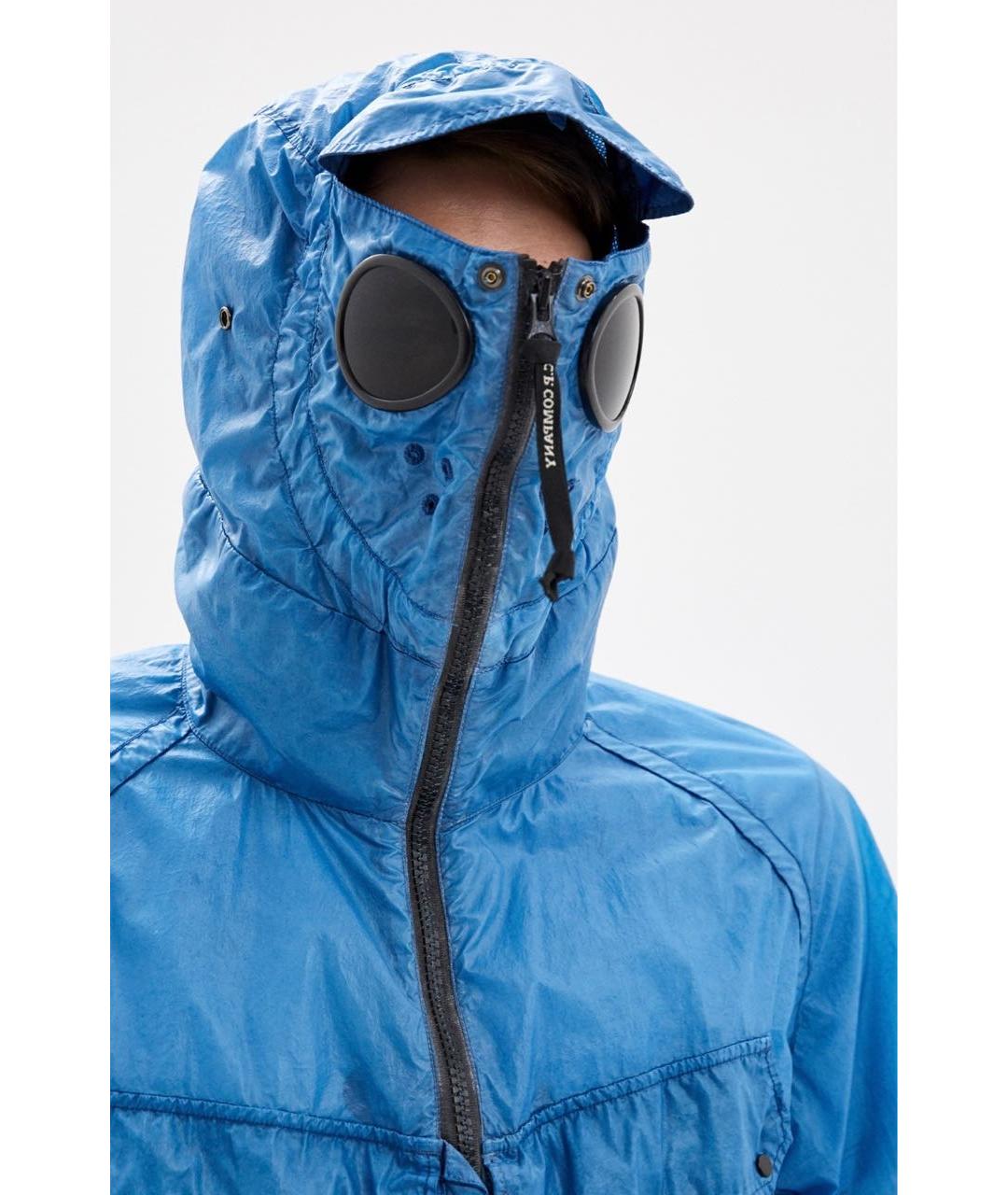 CP COMPANY Синяя полиамидовая куртка, фото 6