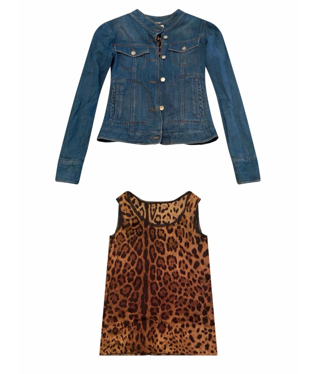 DOLCE&GABBANA Синяя куртка, фото 1