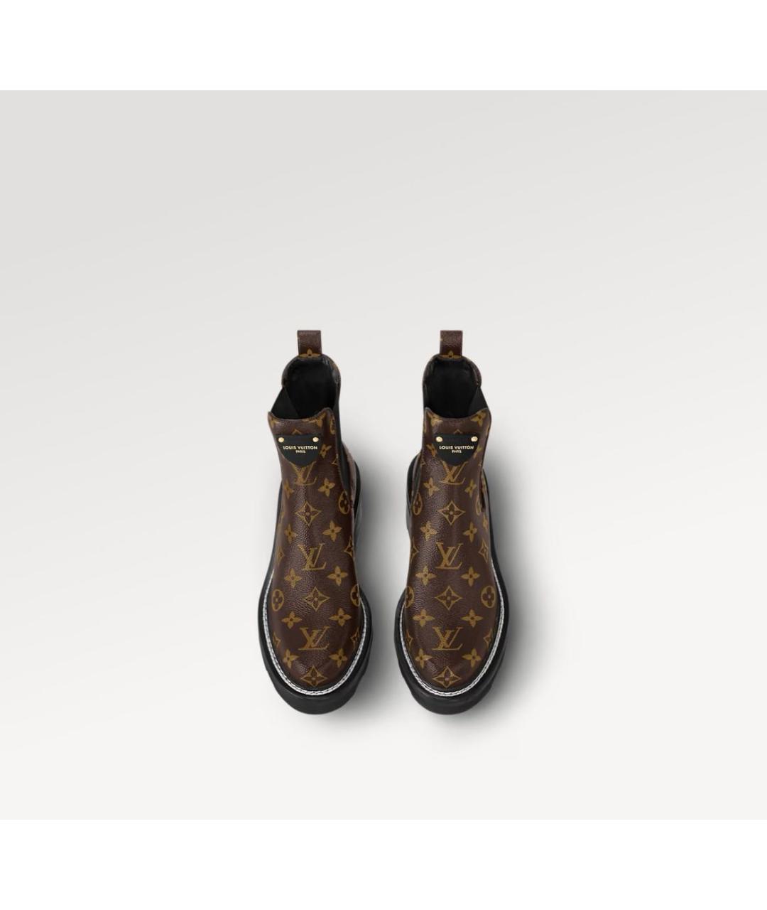 LOUIS VUITTON Коричневые ботинки, фото 2