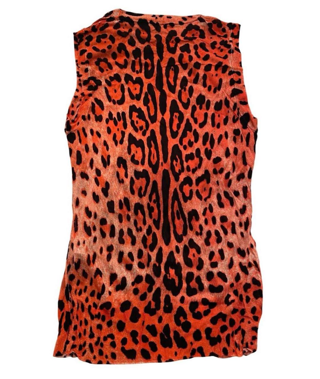 DOLCE&GABBANA Оранжевый костюм с брюками, фото 3