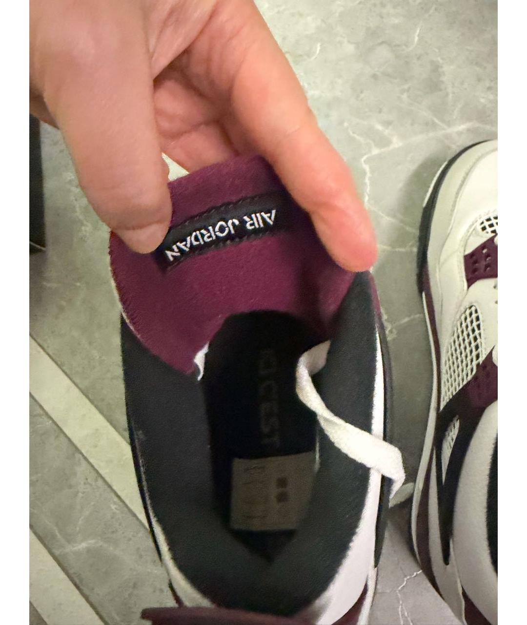 JORDAN Мульти кожаные низкие кроссовки / кеды, фото 8