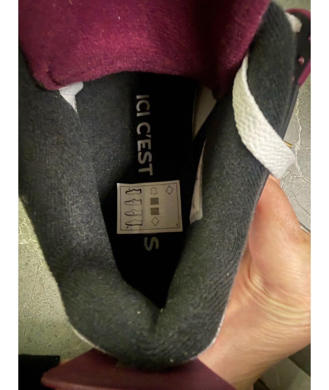 JORDAN Мульти кожаные низкие кроссовки / кеды, фото 7