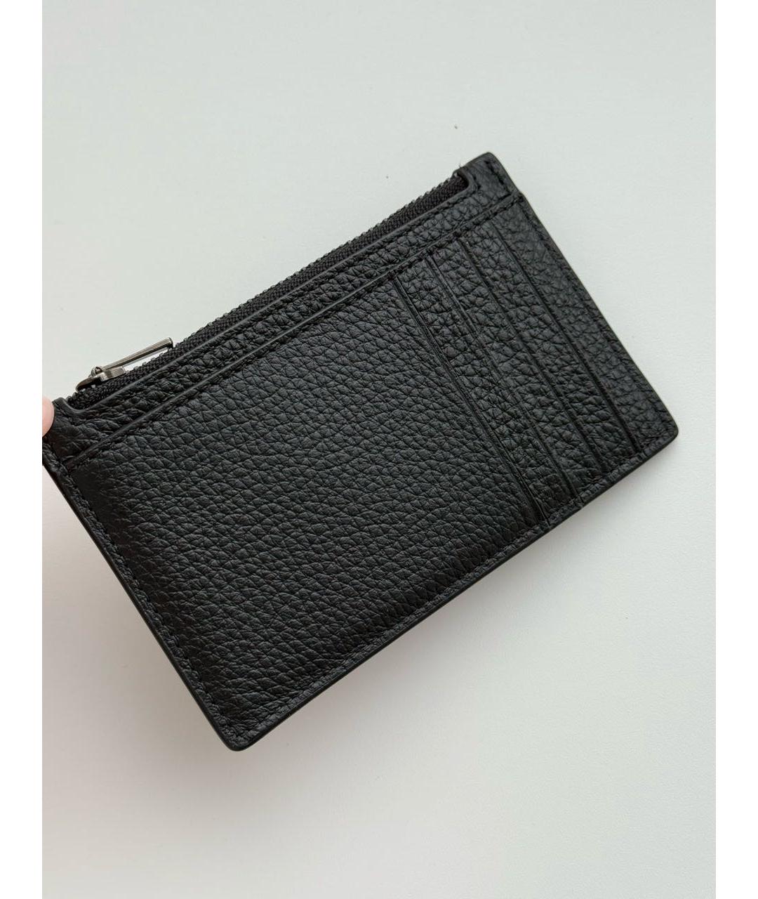 COACH Черный кожаный кардхолдер, фото 2