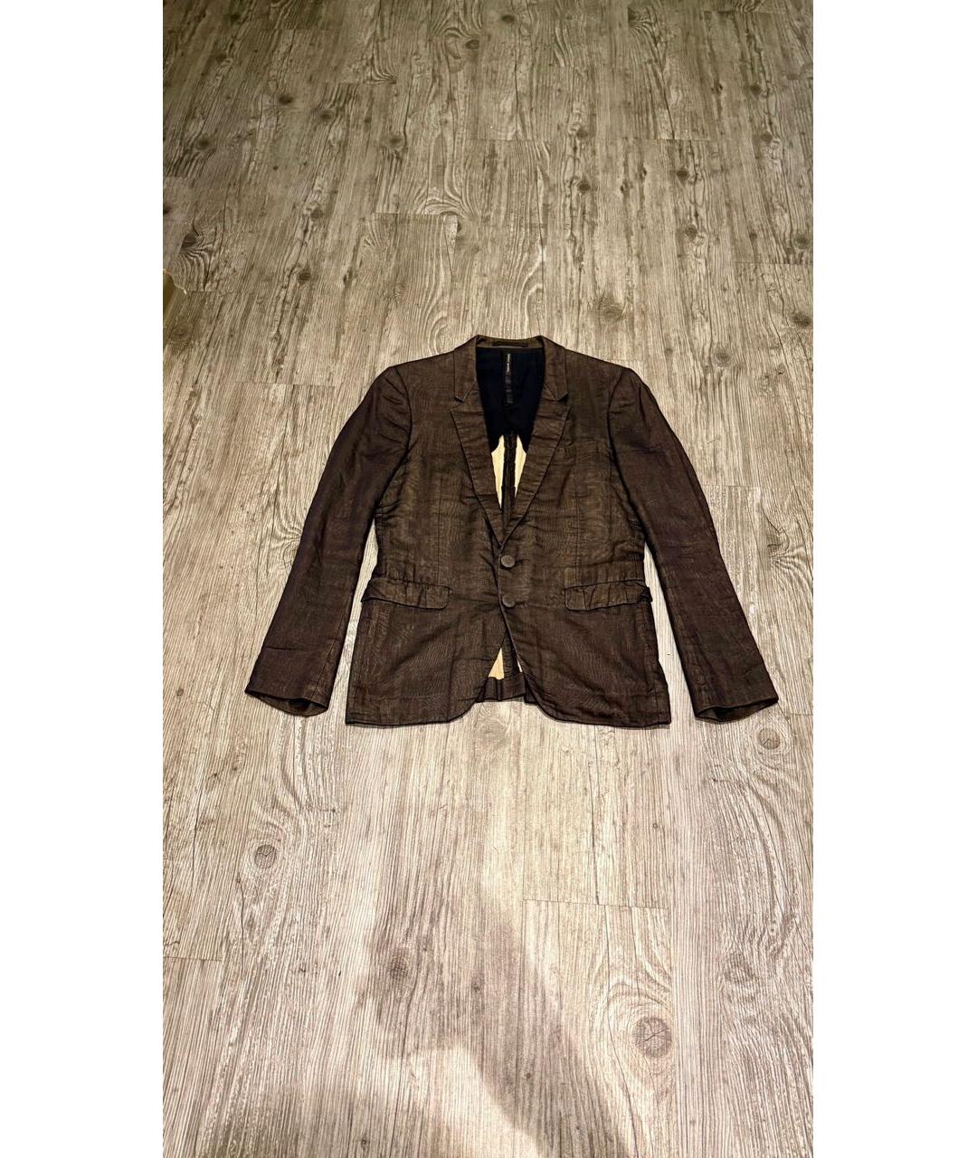 YOHJI YAMAMOTO Шелковый пиджак, фото 3