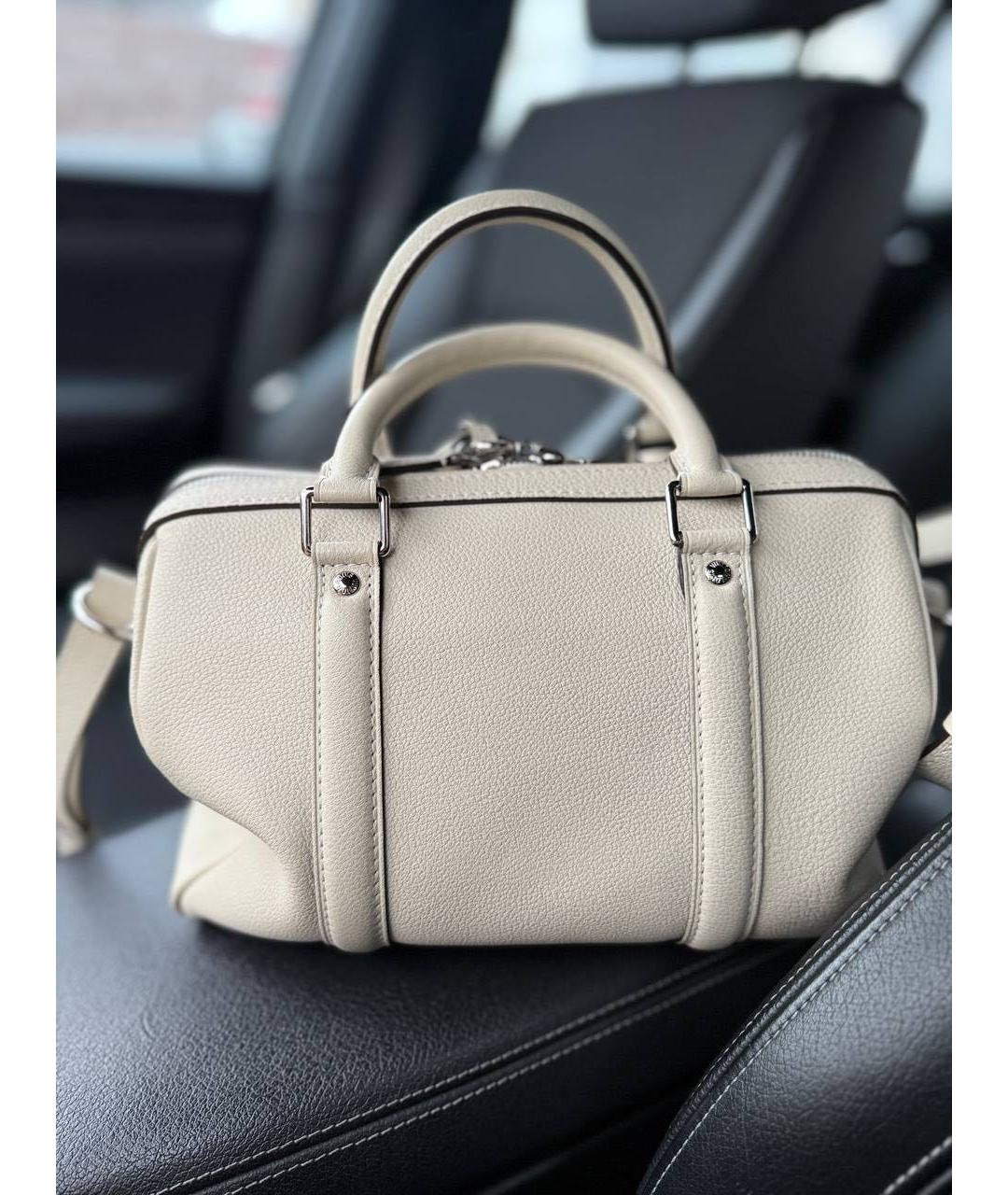 LOUIS VUITTON Серая сумка с короткими ручками, фото 9