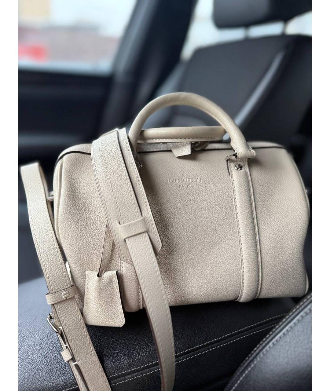 LOUIS VUITTON Серая сумка с короткими ручками, фото 2