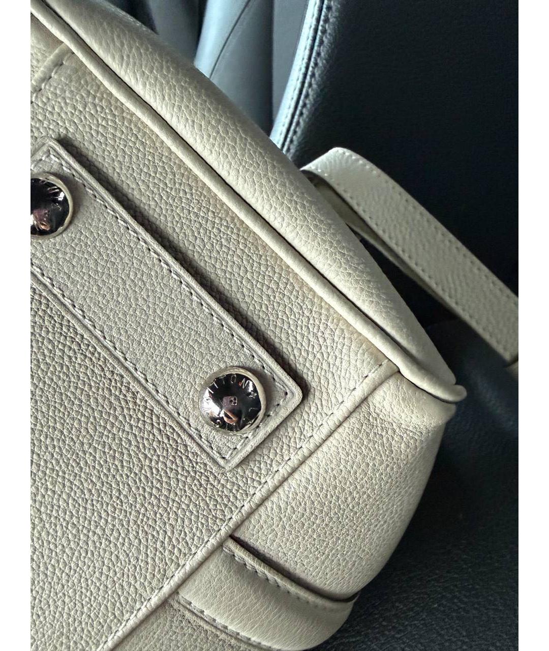 LOUIS VUITTON Серая сумка с короткими ручками, фото 4