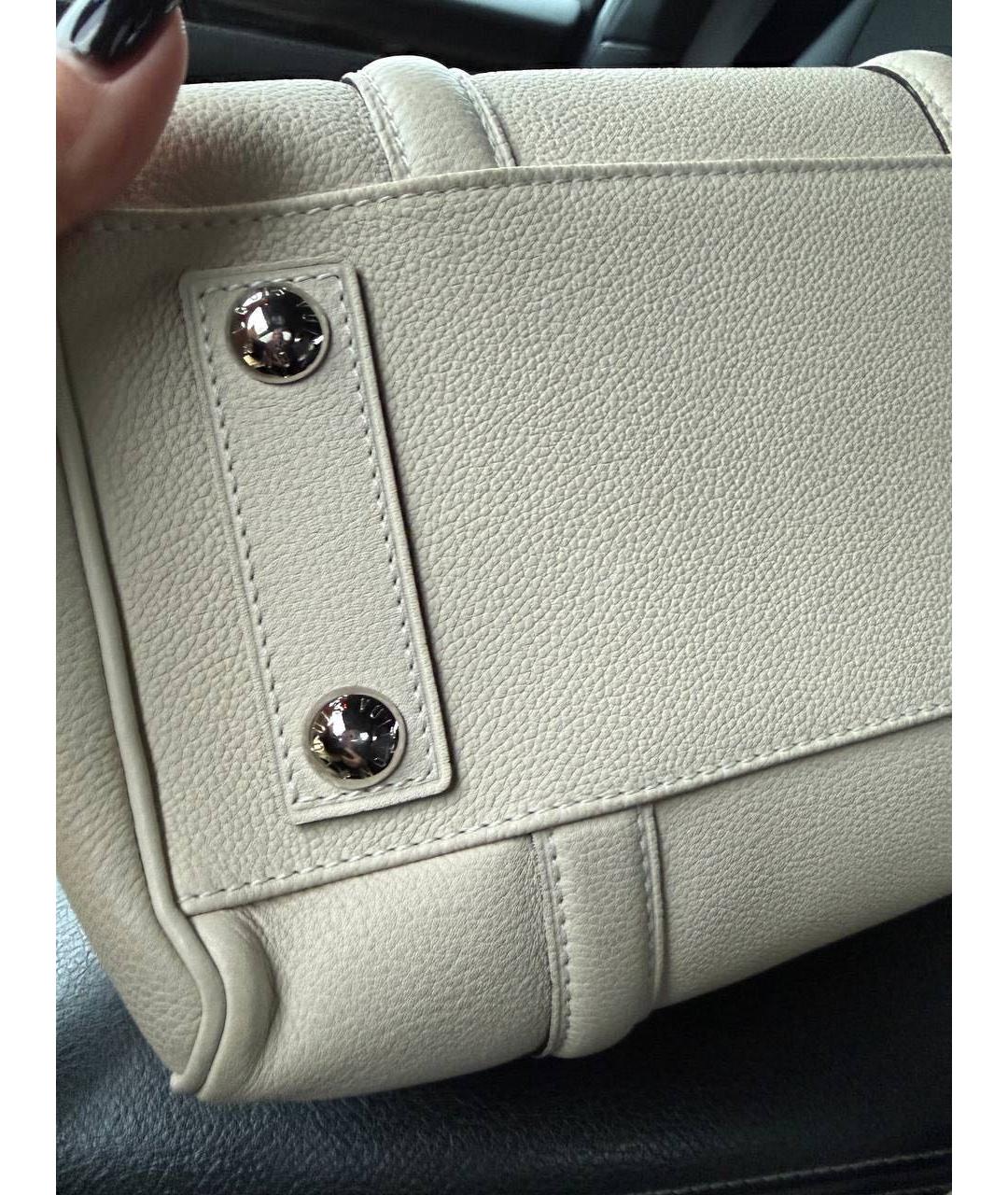 LOUIS VUITTON Серая сумка с короткими ручками, фото 7