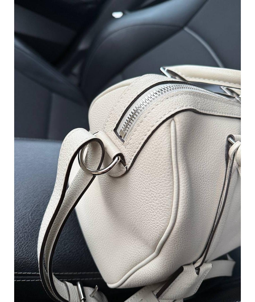 LOUIS VUITTON Серая сумка с короткими ручками, фото 8