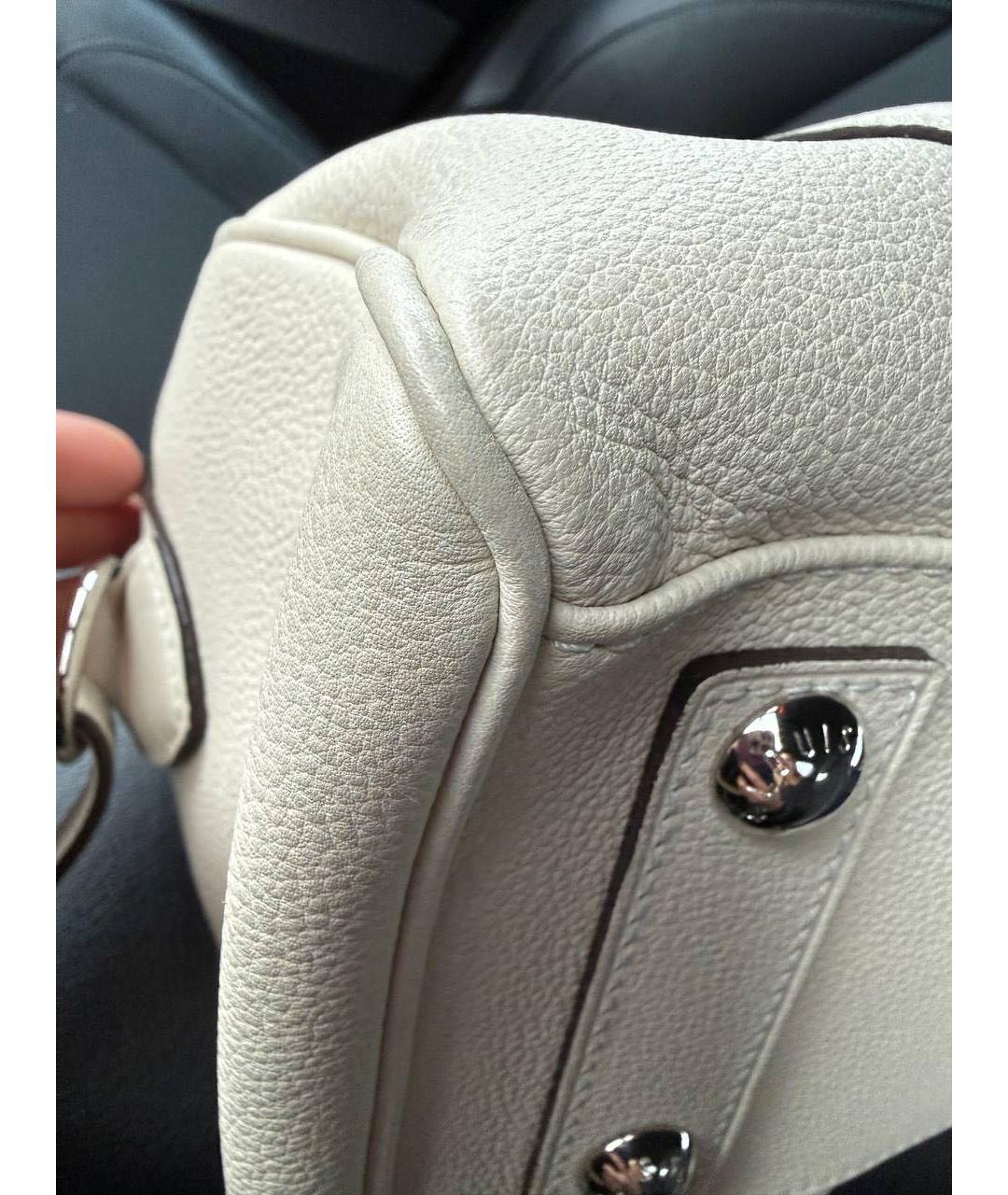 LOUIS VUITTON Серая сумка с короткими ручками, фото 6