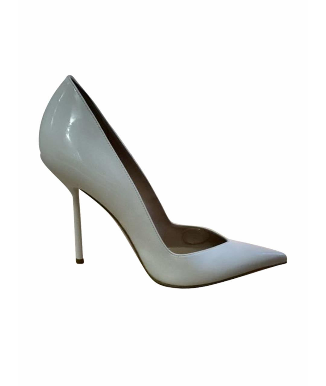 LE SILLA Белые туфли из лакированной кожи, фото 1