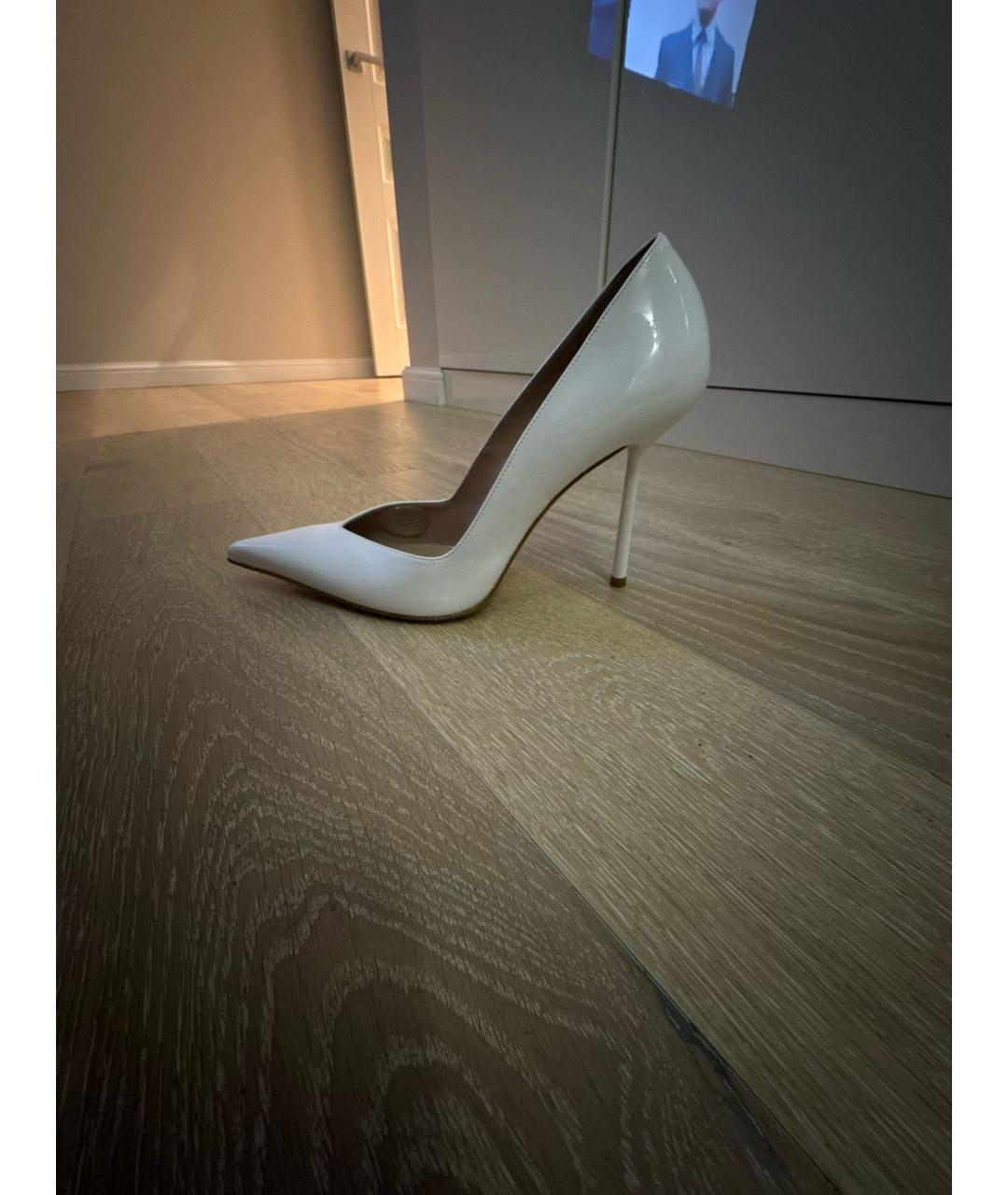 LE SILLA Белые туфли из лакированной кожи, фото 5