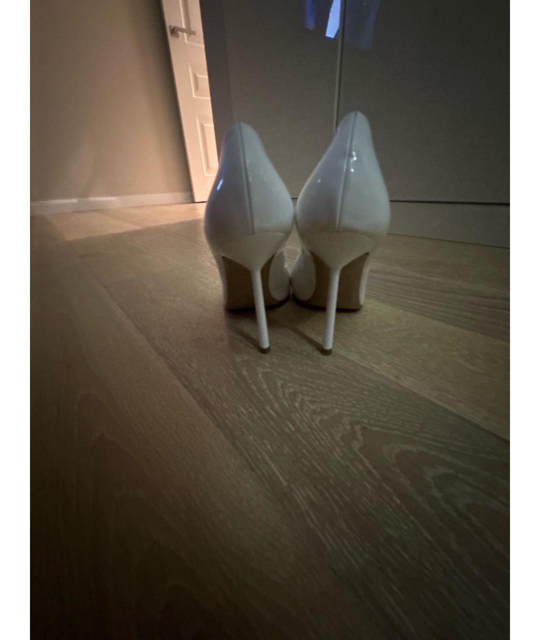 LE SILLA Белые туфли из лакированной кожи, фото 4