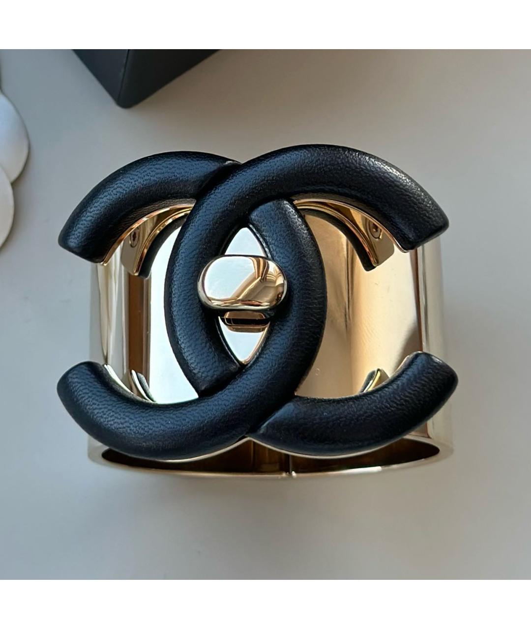 CHANEL Золотой браслет, фото 5