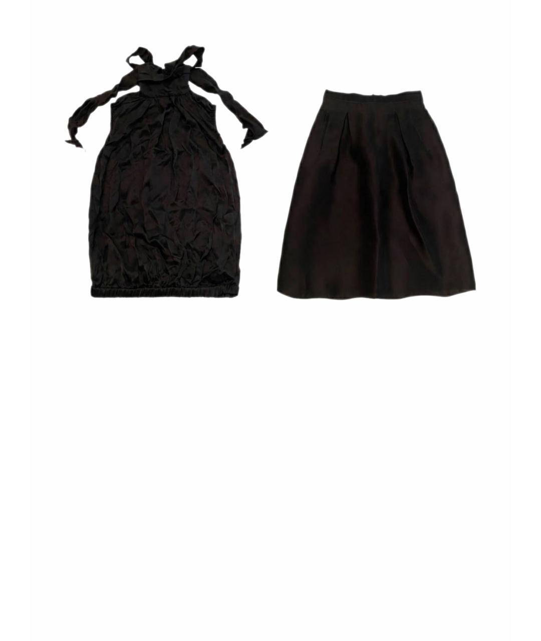 DOLCE&GABBANA Черный костюм с юбками, фото 1