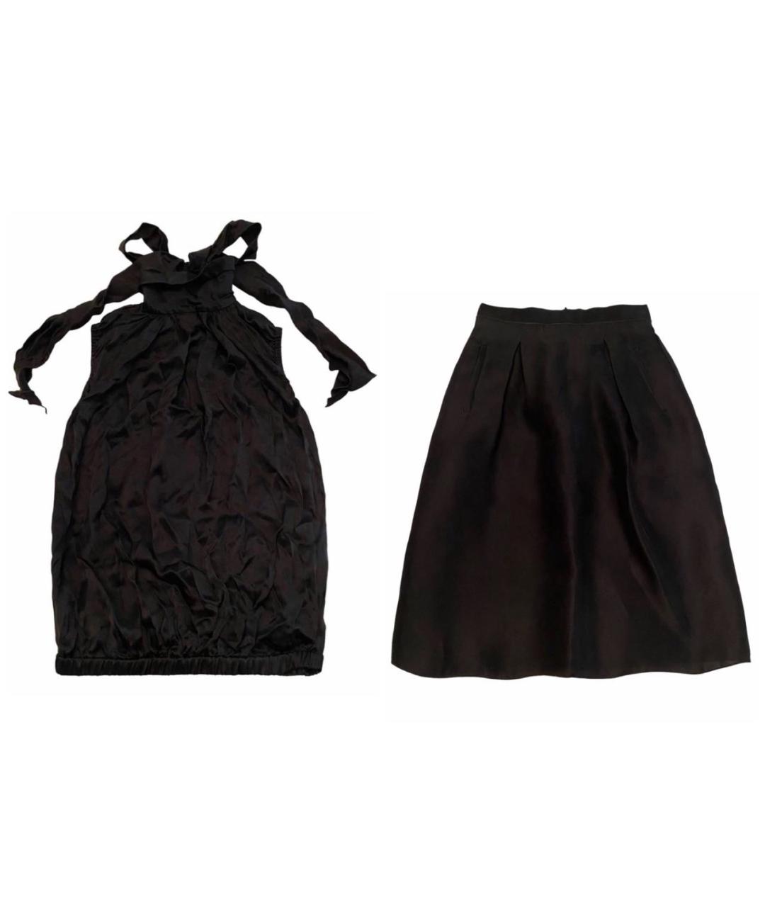 DOLCE&GABBANA Черный костюм с юбками, фото 9