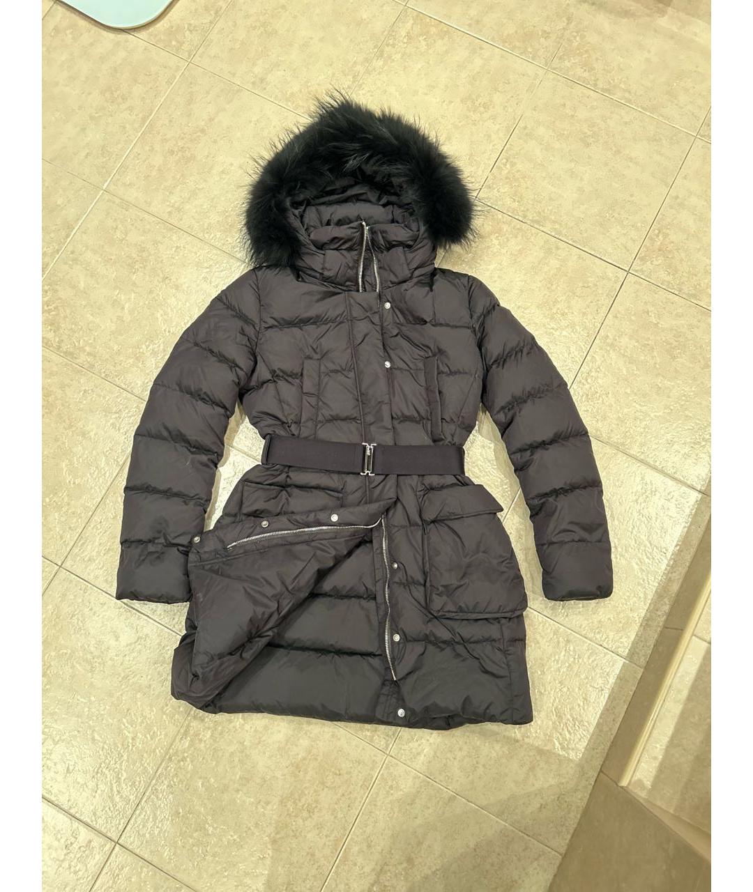 ADD Черное полиамидовое пальто, фото 7