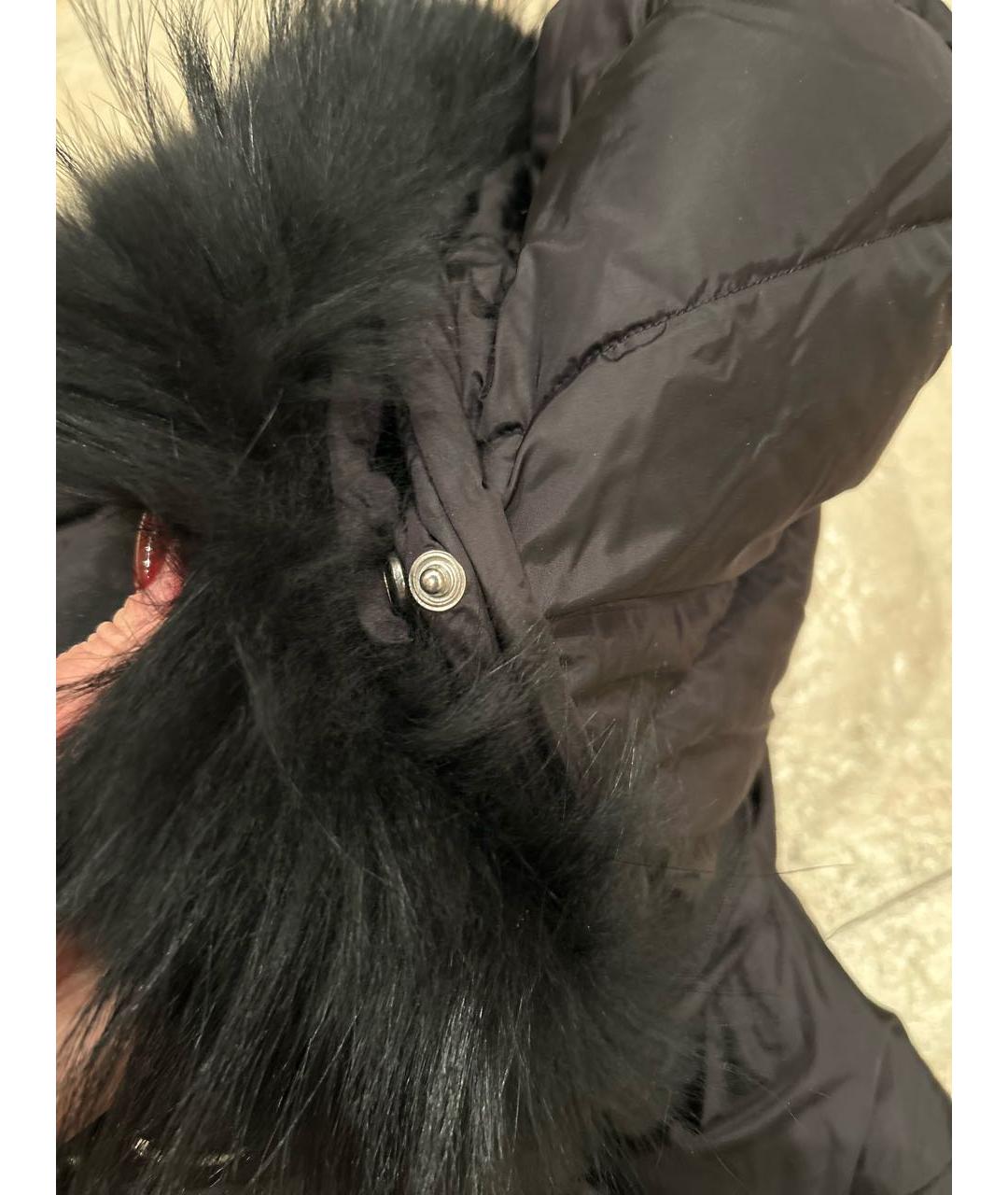 ADD Черное полиамидовое пальто, фото 4