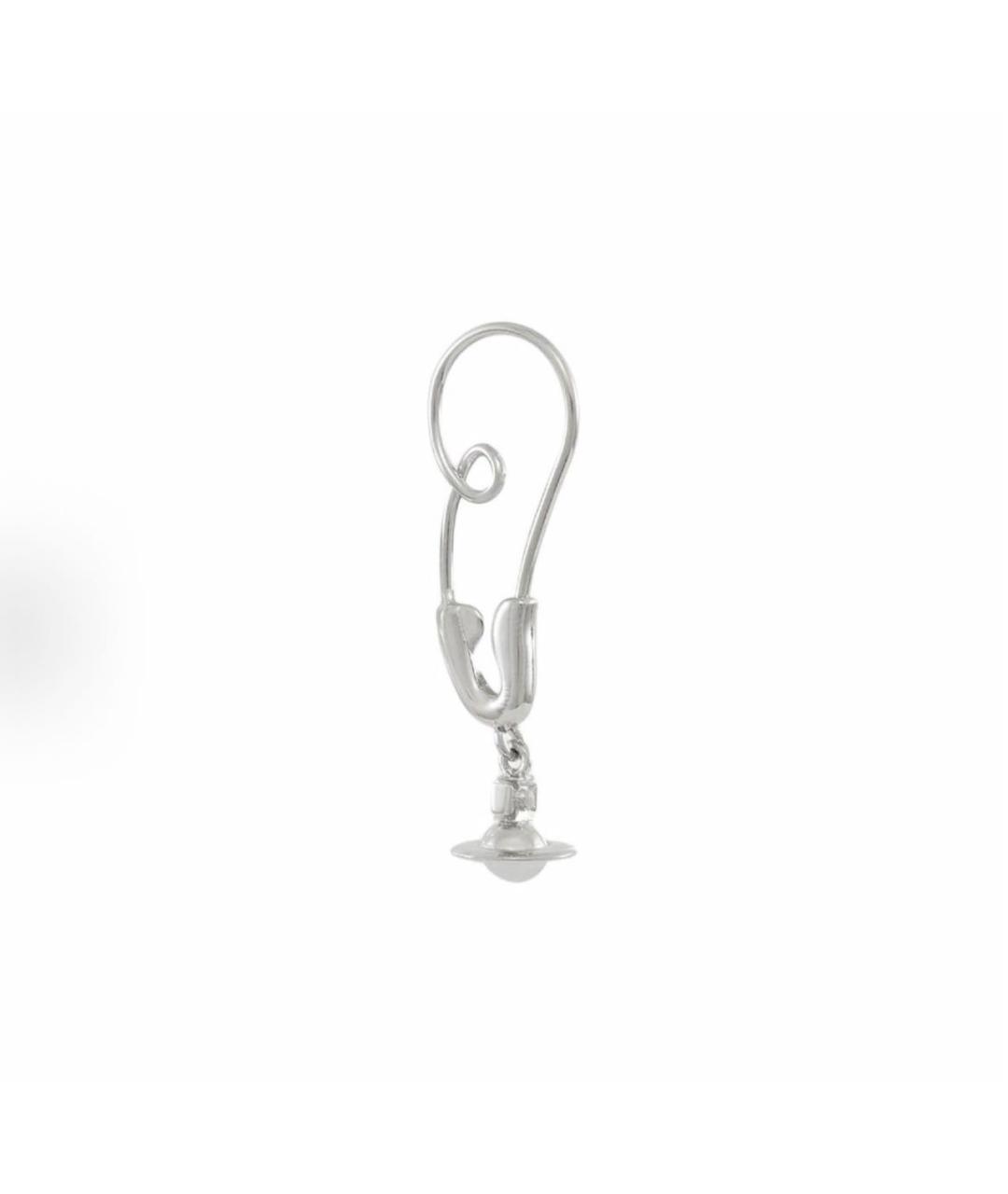 VIVIENNE WESTWOOD Серебряные латунные серьги, фото 8