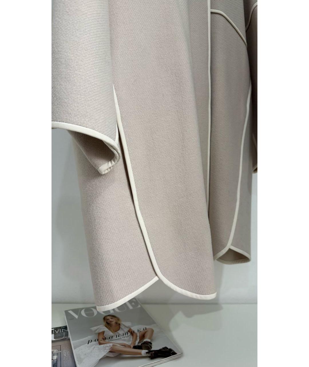 CHLOE Бежевое шерстяное пальто, фото 8