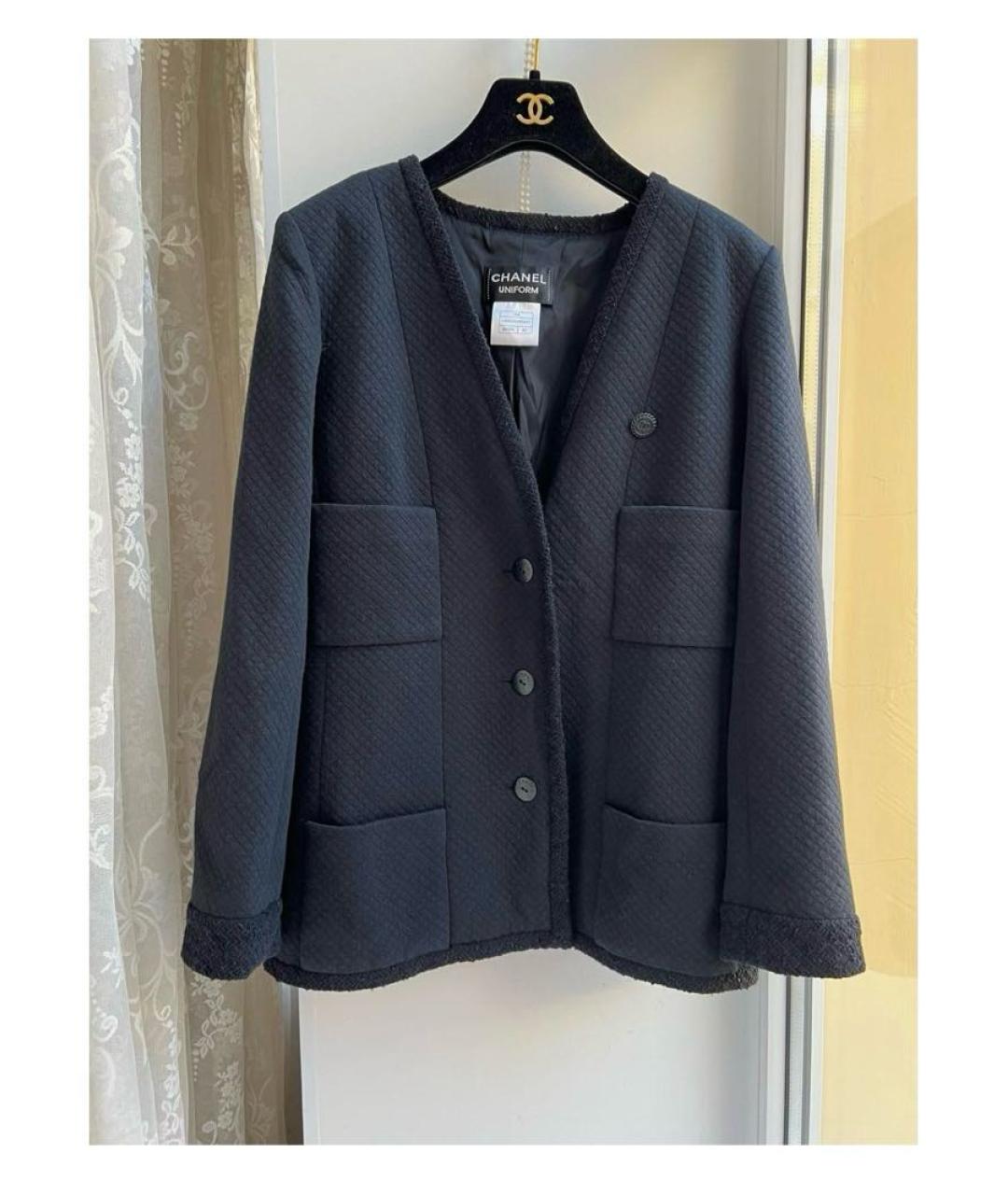 CHANEL Черный жакет/пиджак, фото 2