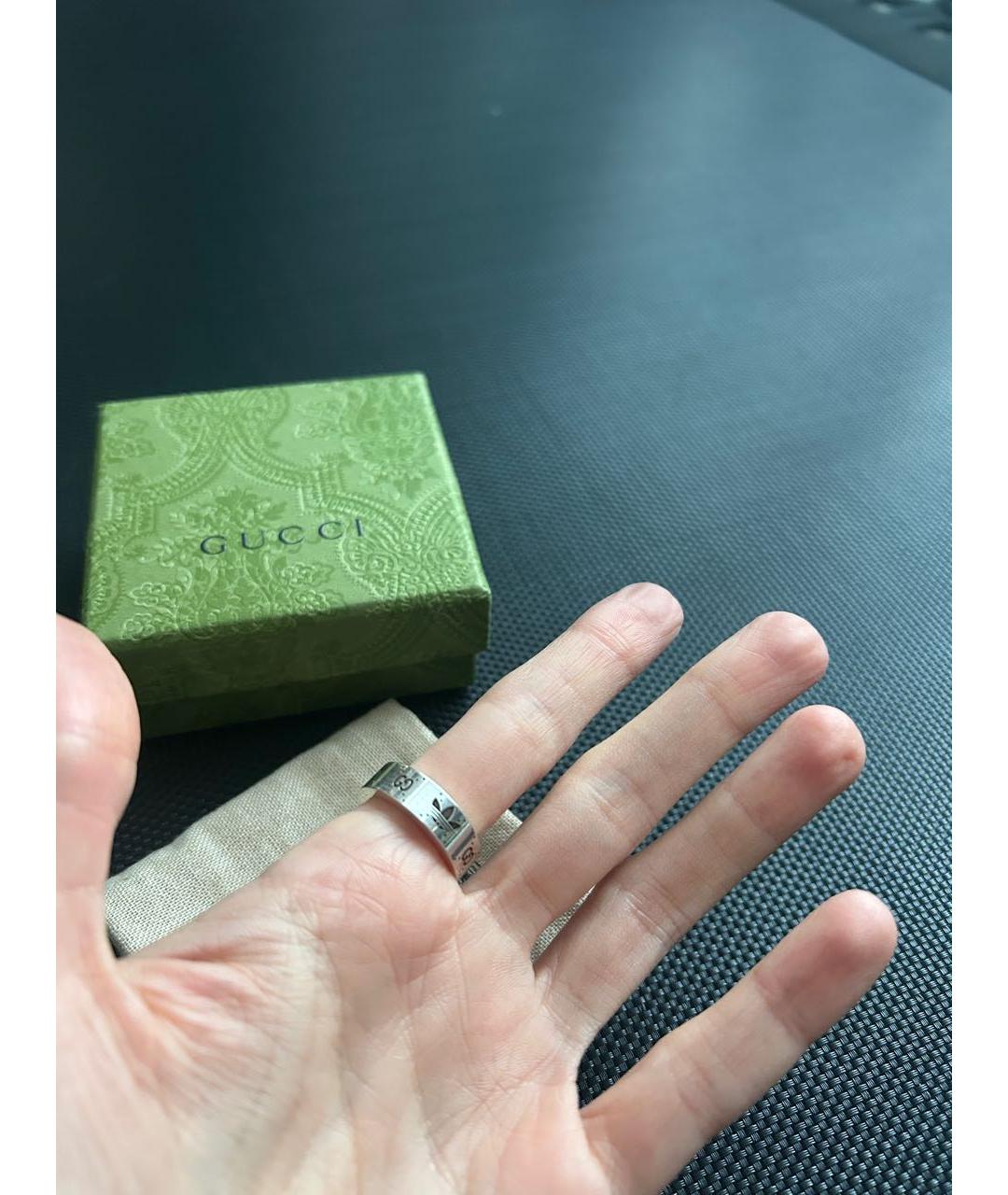 GUCCI Серебряное серебряное кольцо, фото 7