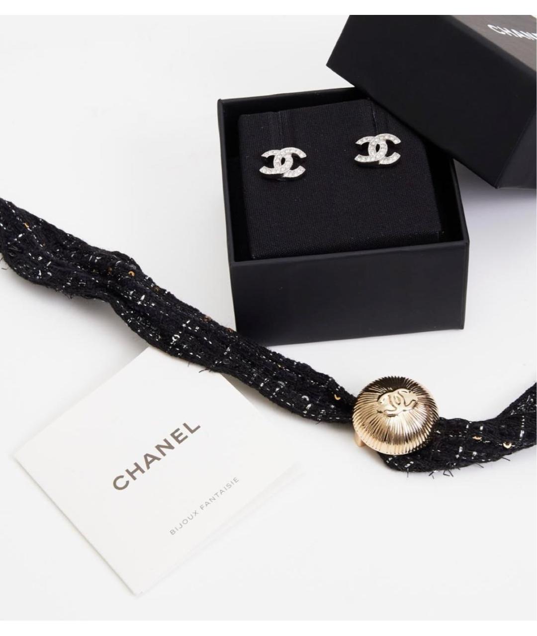 CHANEL Серебряные серебряные серьги, фото 3