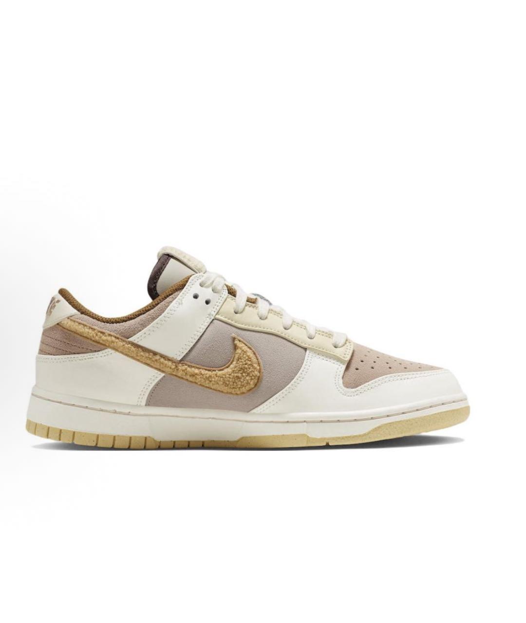 NIKE Бежевые низкие кроссовки / кеды, фото 2