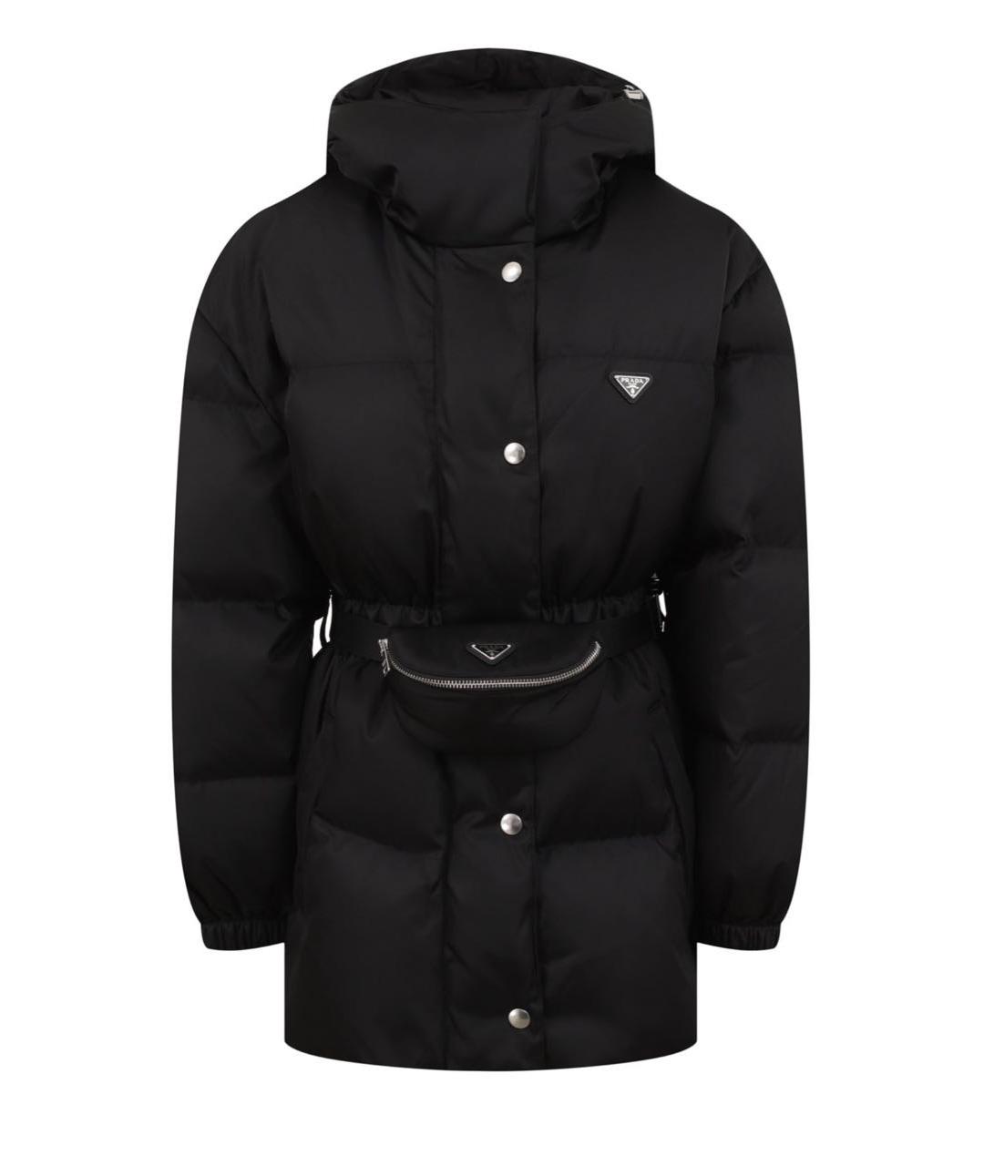 PRADA Черный пуховик, фото 4