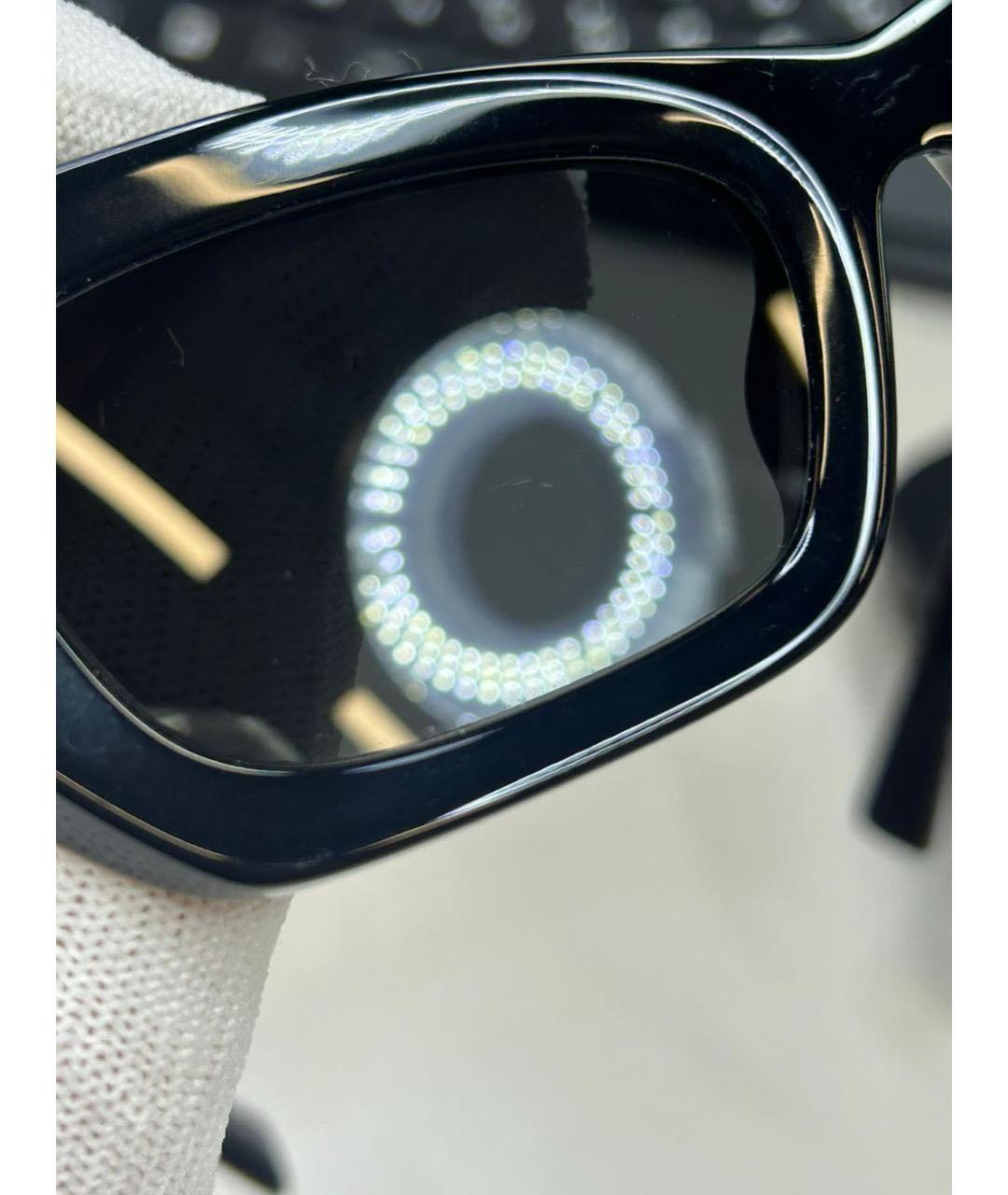 MIU MIU Черные пластиковые солнцезащитные очки, фото 5
