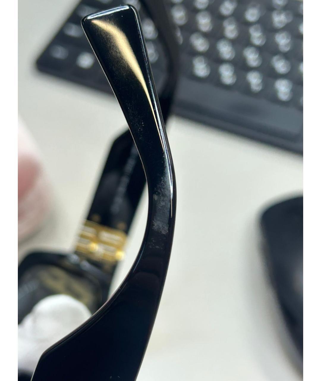 MIU MIU Черные пластиковые солнцезащитные очки, фото 6