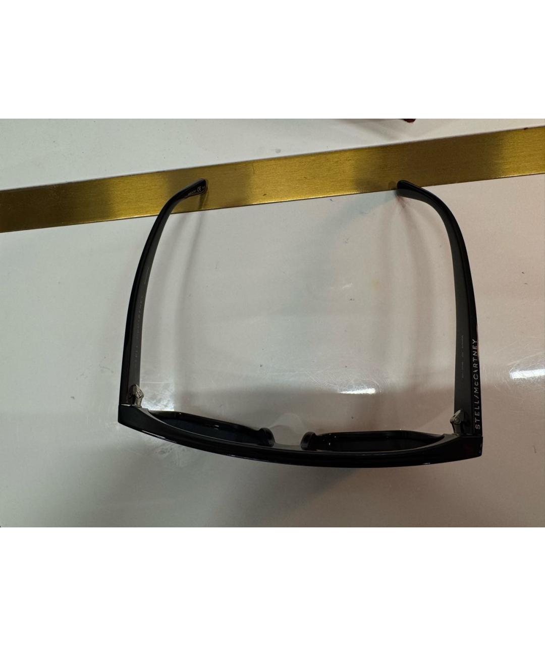 STELLA MCCARTNEY Черные пластиковые солнцезащитные очки, фото 2