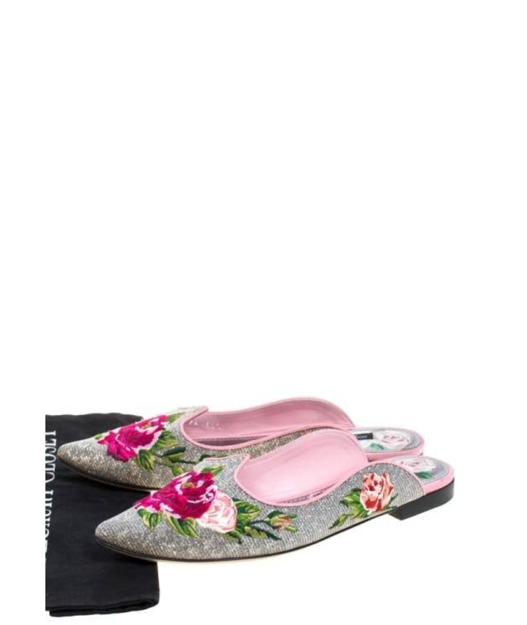 DOLCE&GABBANA Мульти мюли, фото 7