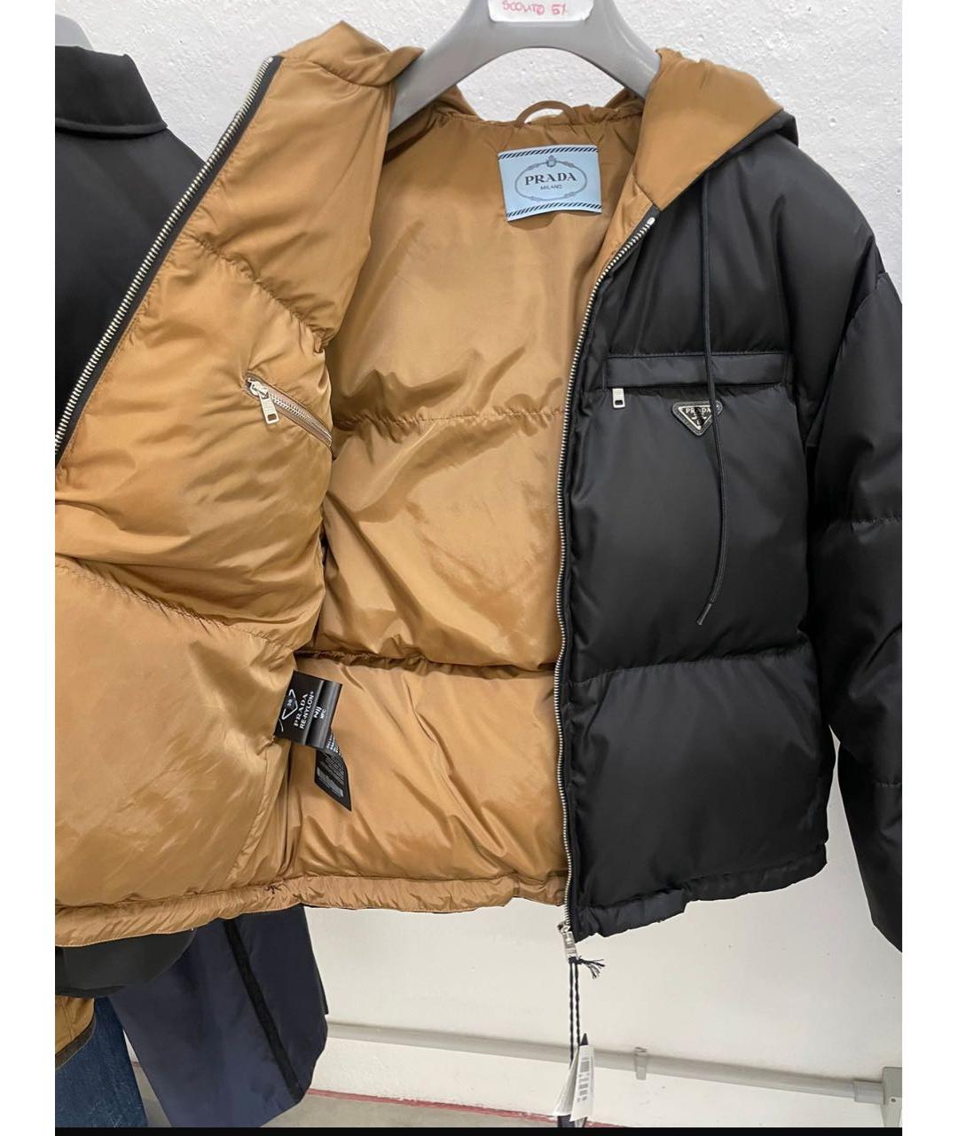 PRADA Черный пуховик, фото 5