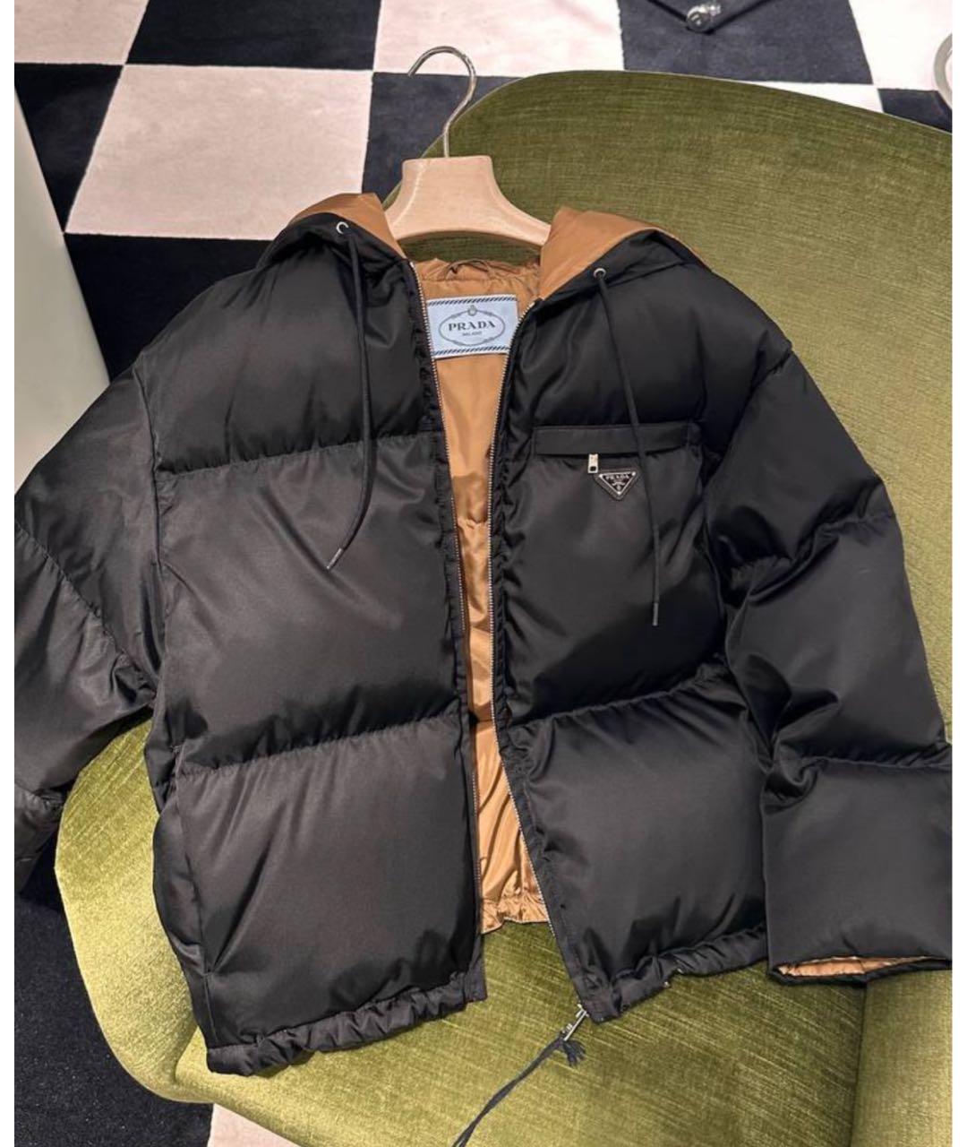 PRADA Черный пуховик, фото 6
