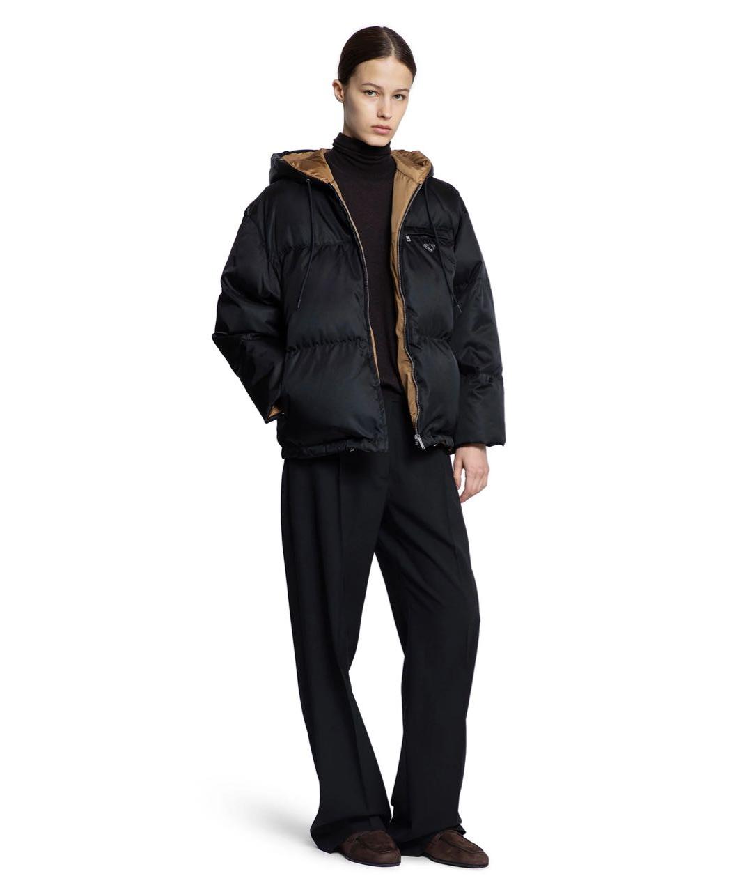 PRADA Черный пуховик, фото 4