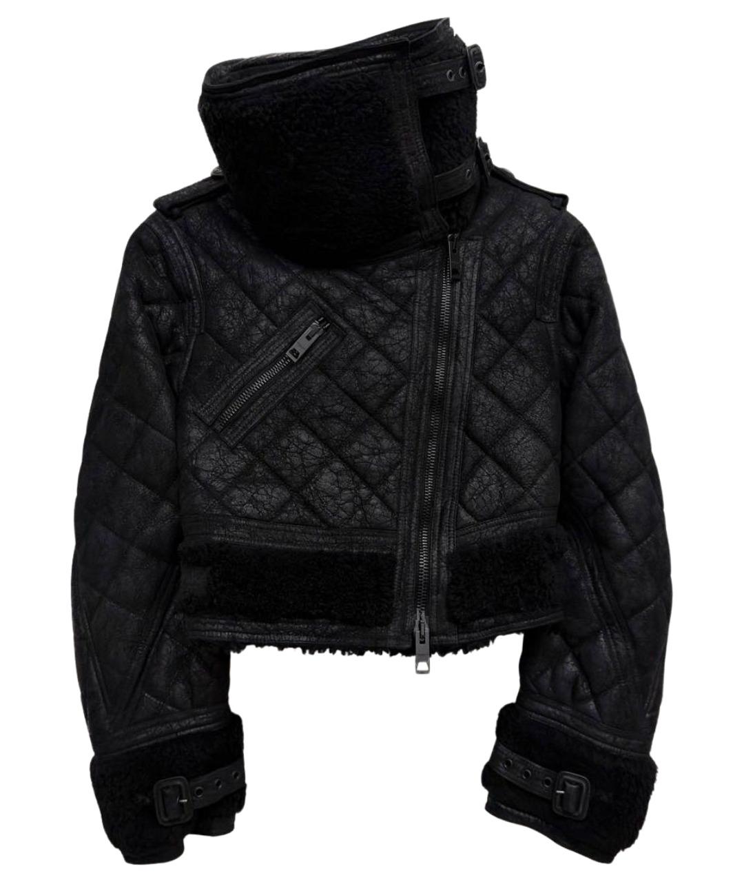 BURBERRY Черная замшевая куртка, фото 1