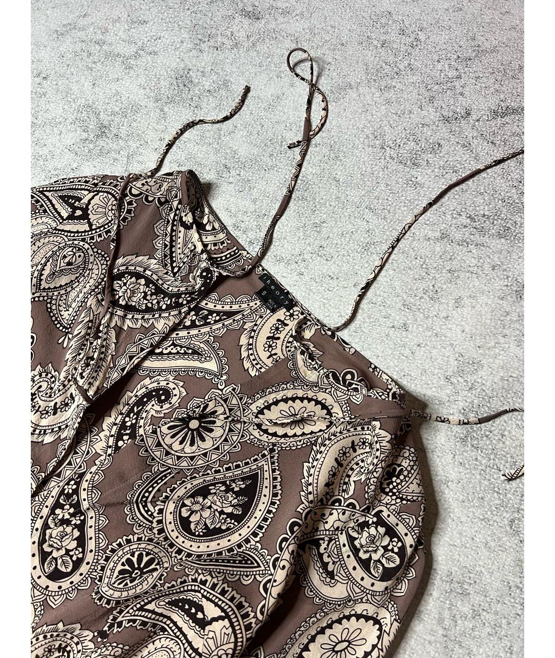 THEORY Мульти шелковая блузы, фото 6