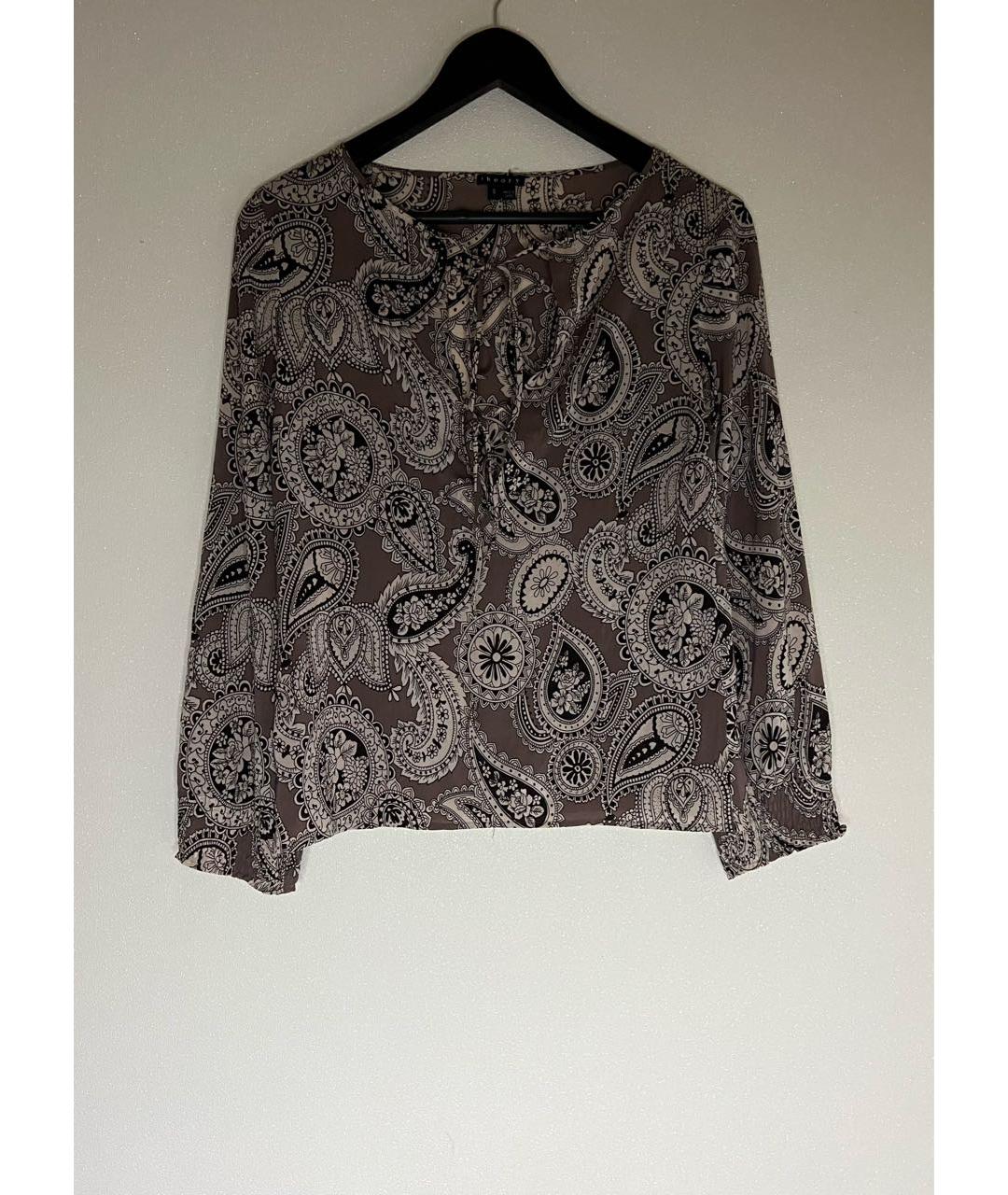 THEORY Мульти шелковая блузы, фото 9