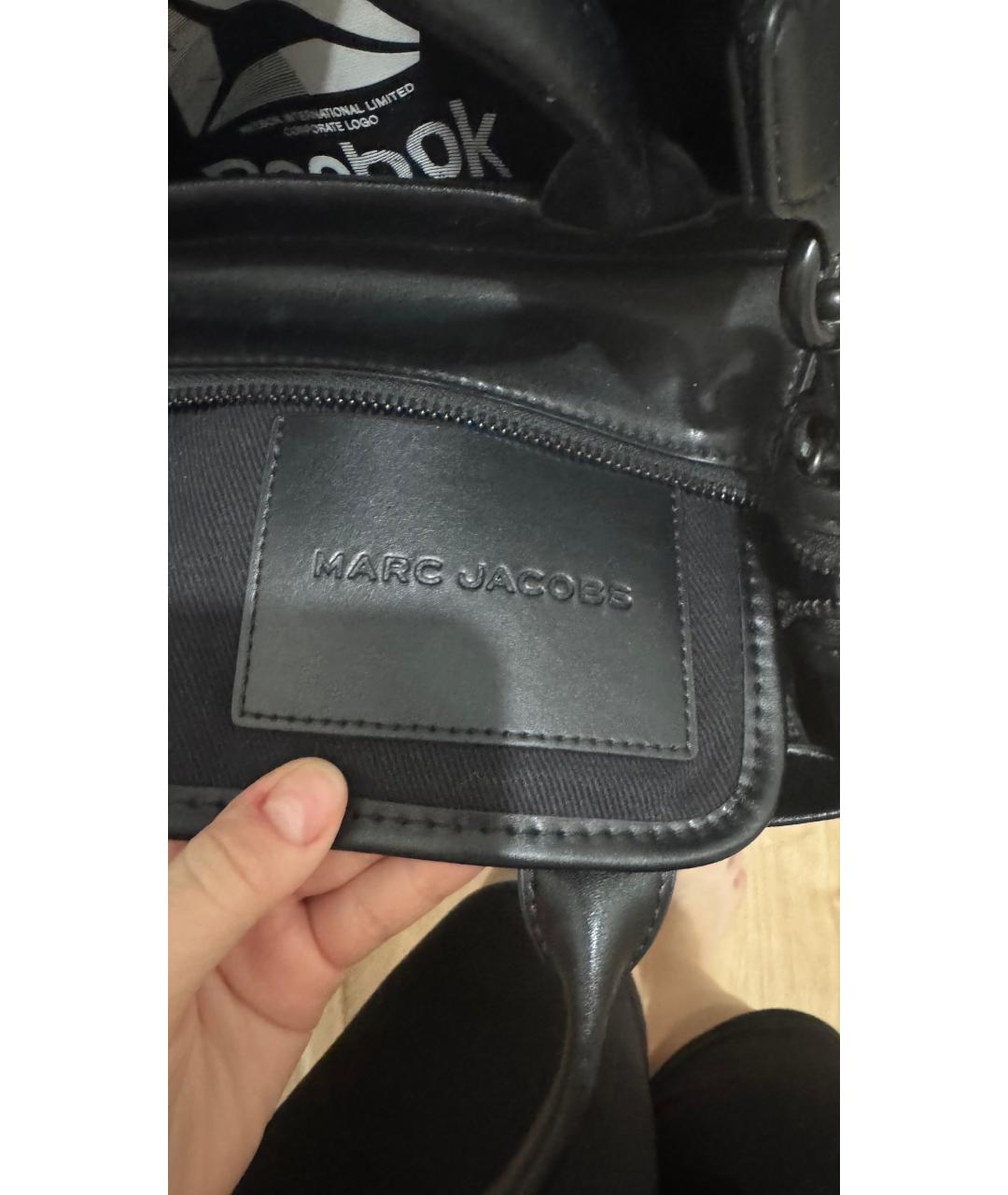 MARC JACOBS Черная сумка тоут, фото 5