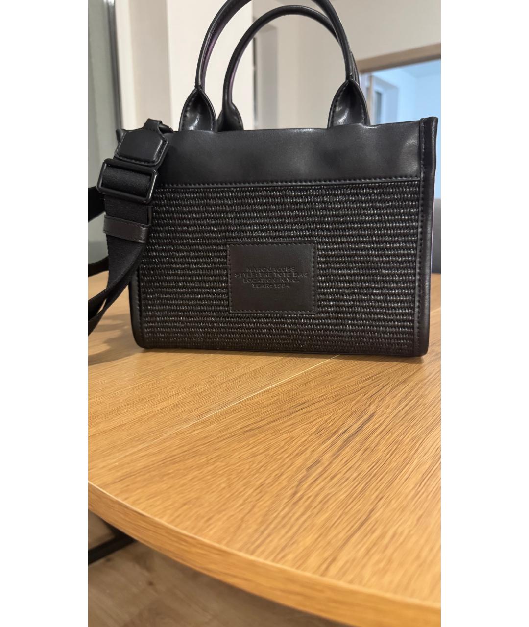 MARC JACOBS Черная сумка тоут, фото 2