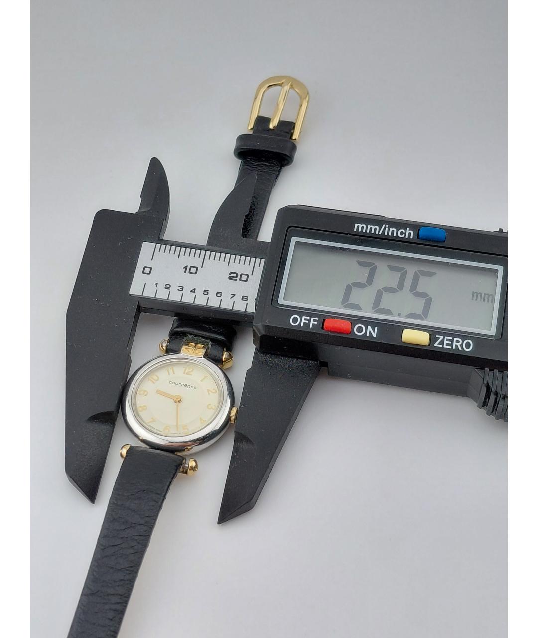 COURREGES Серебряные стальные часы, фото 7