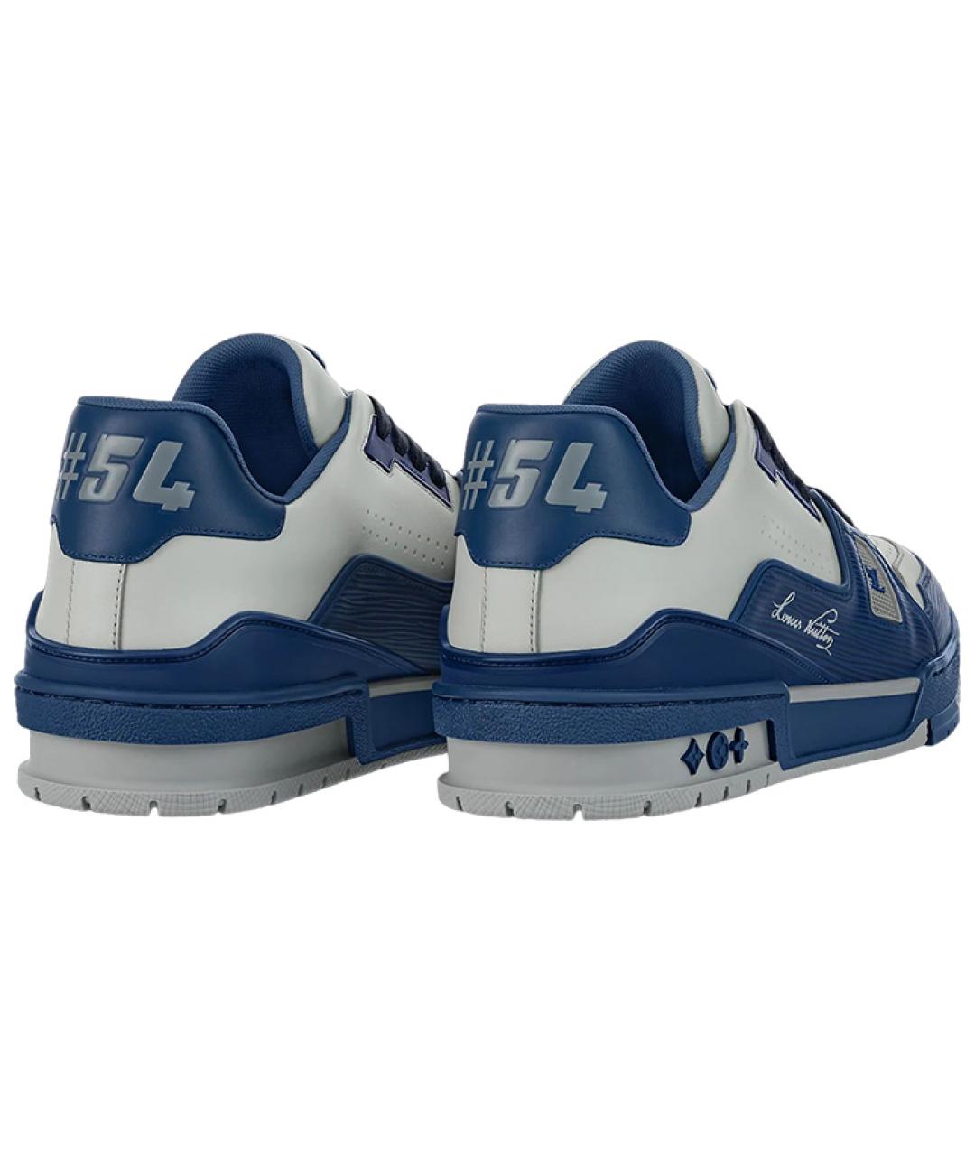 LOUIS VUITTON Мульти кожаные низкие кроссовки / кеды, фото 3