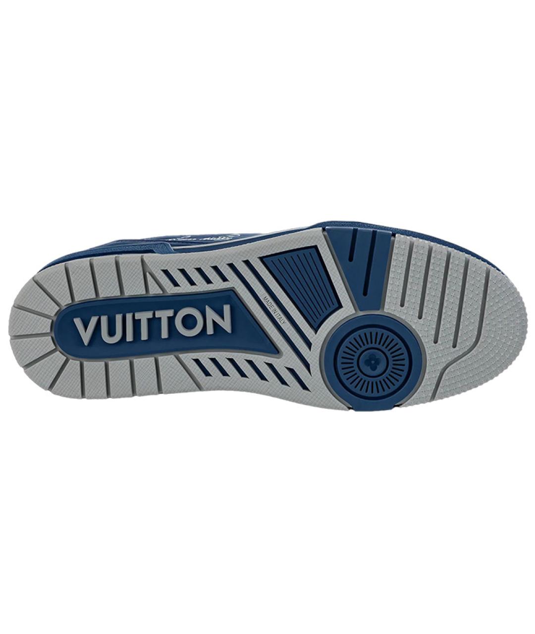 LOUIS VUITTON Мульти кожаные низкие кроссовки / кеды, фото 5