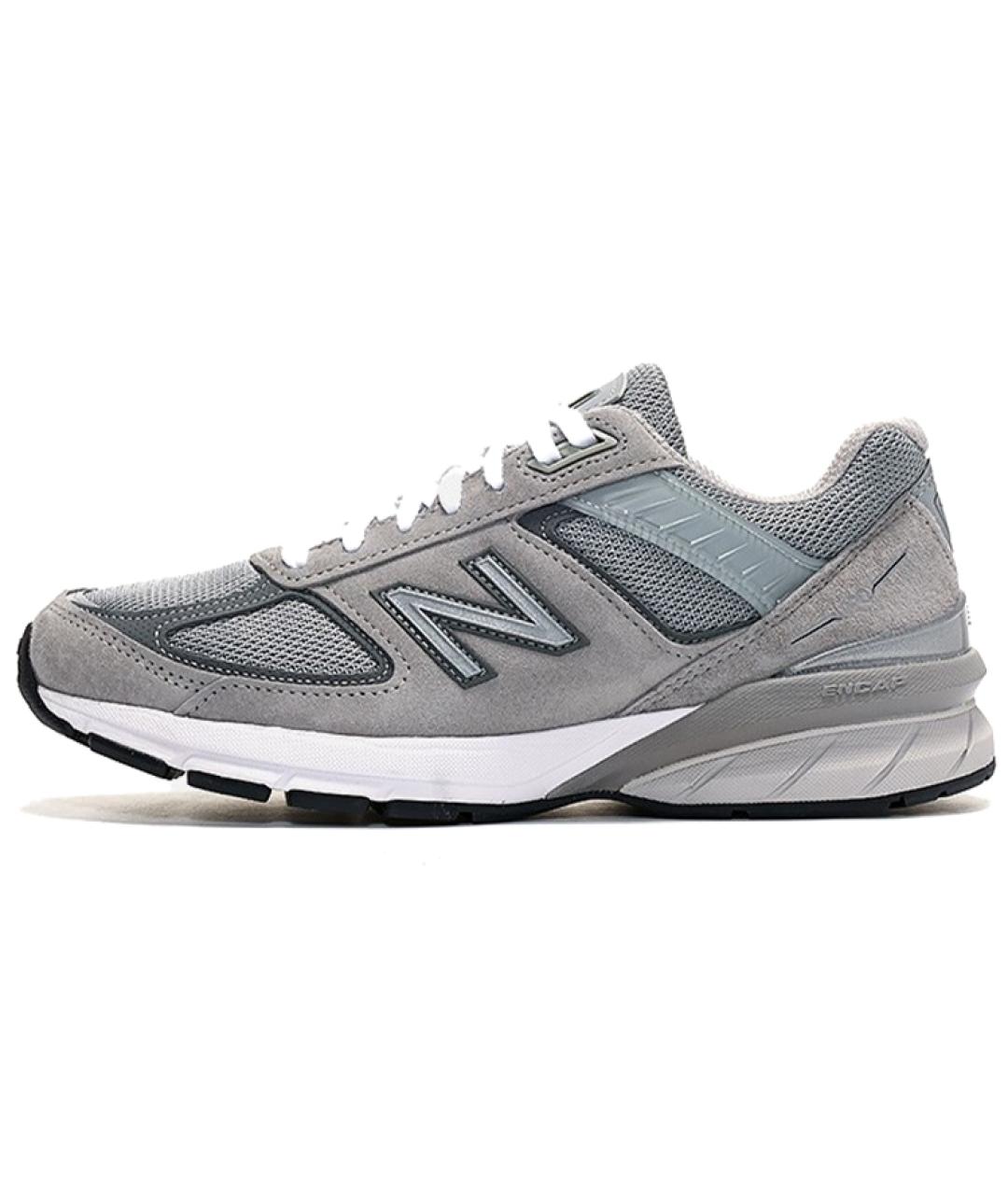 NEW BALANCE Серые замшевые кроссовки, фото 6