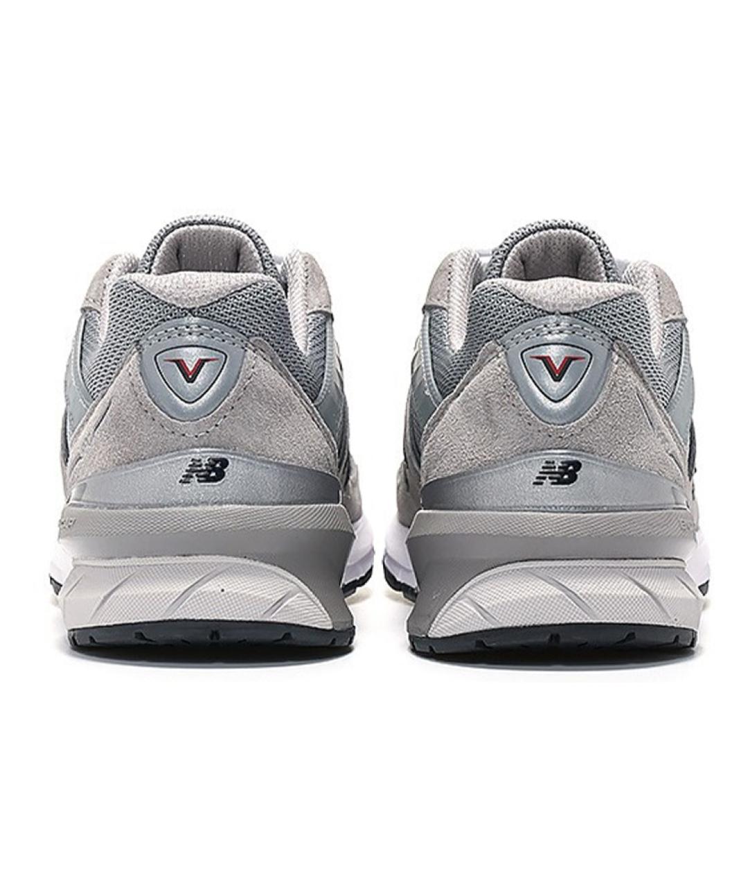 NEW BALANCE Серые замшевые кроссовки, фото 4