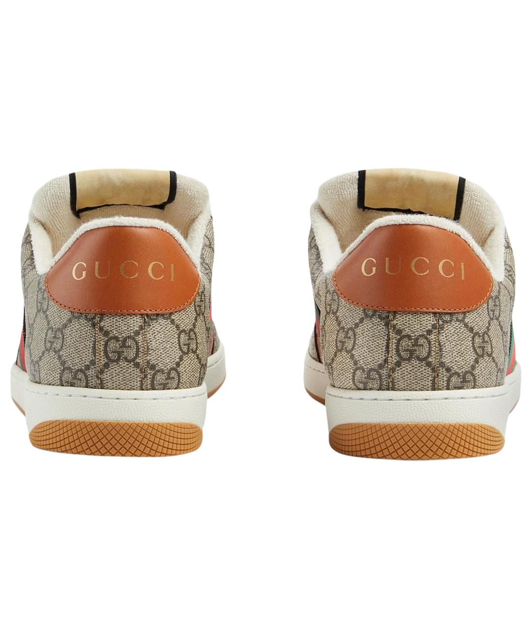 GUCCI Мульти низкие кроссовки / кеды, фото 5