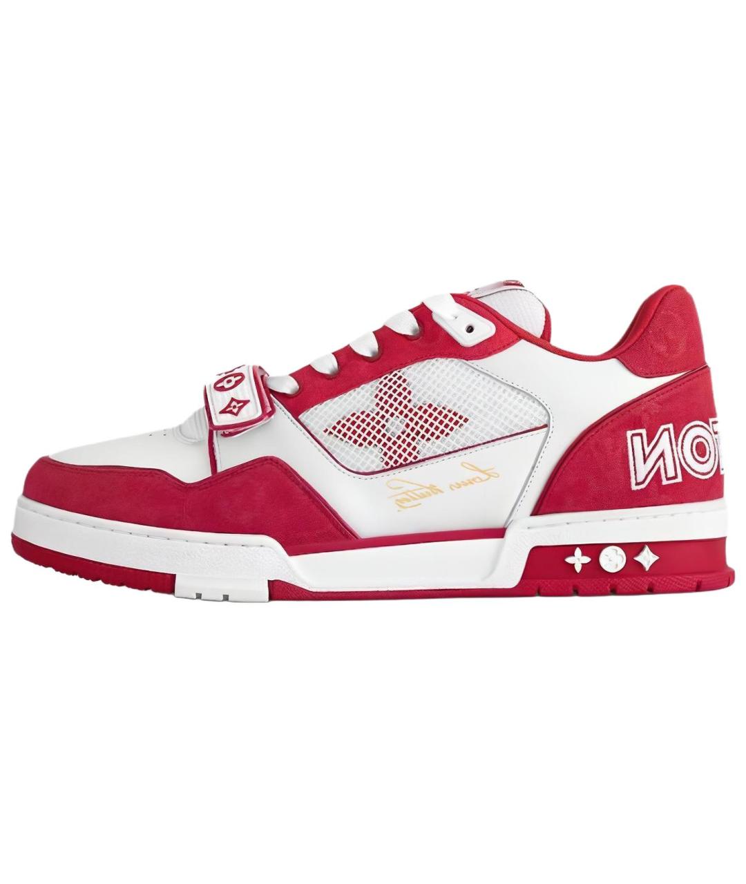 LOUIS VUITTON Мульти кожаные кроссовки, фото 6