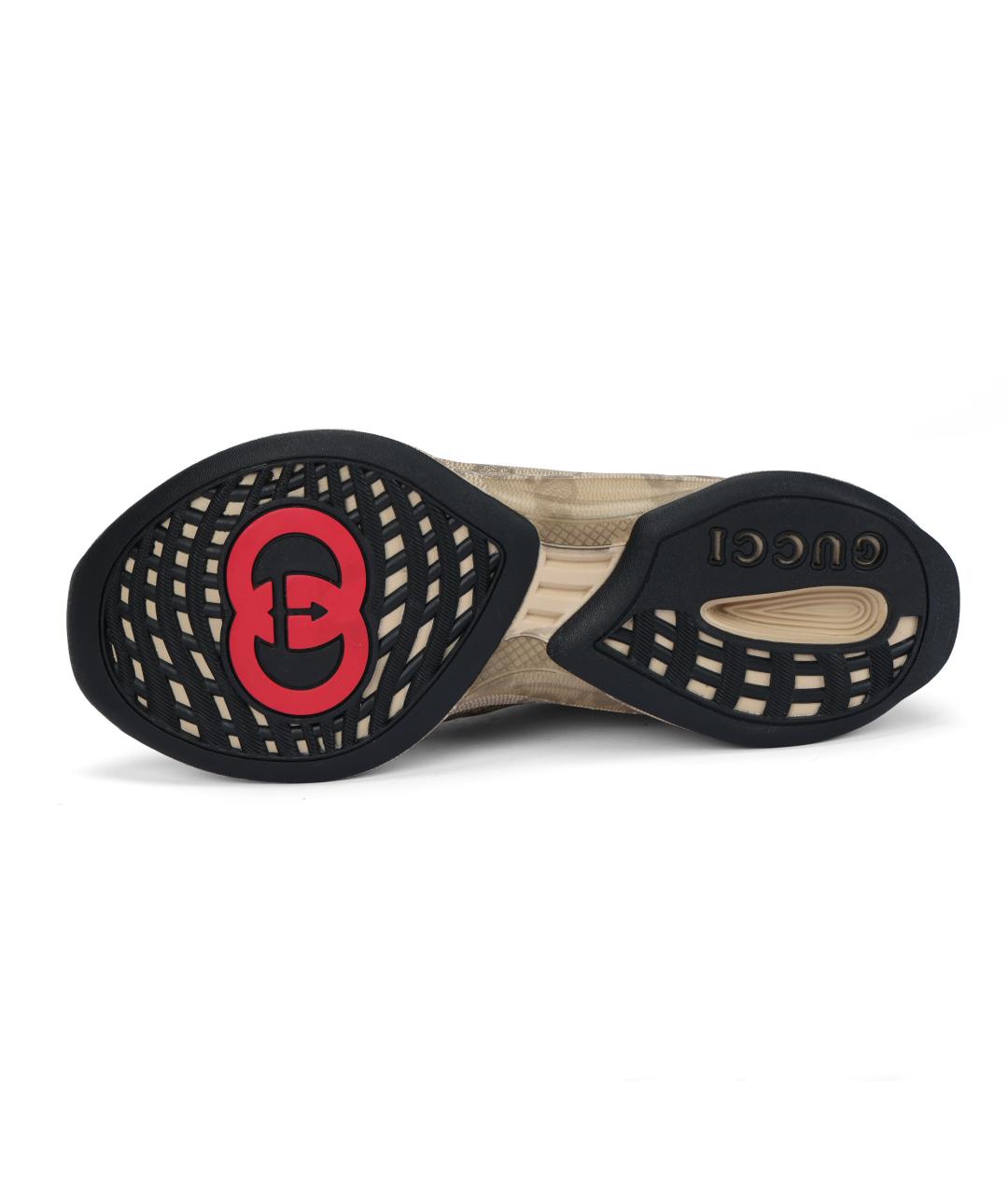 GUCCI Коричневые кроссовки, фото 5