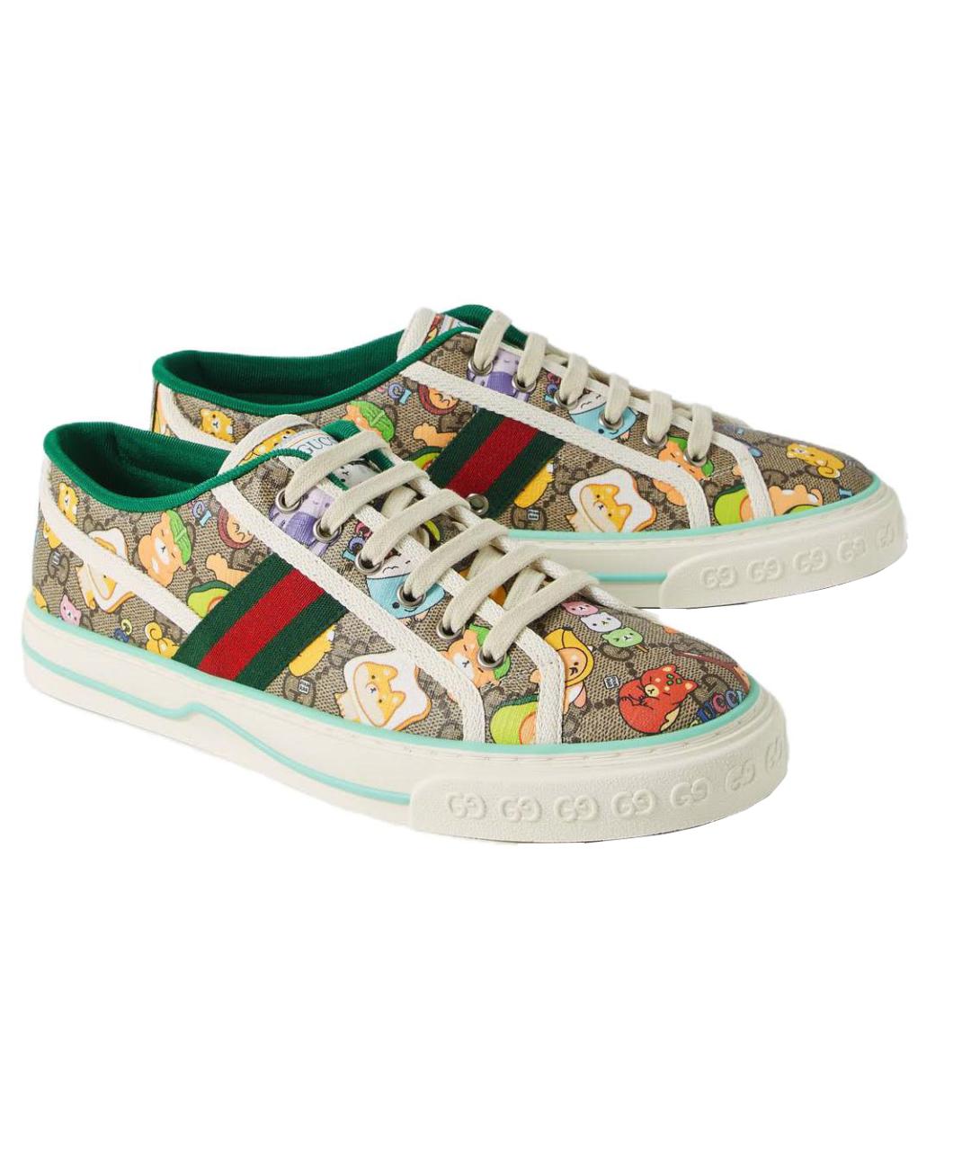 GUCCI Мульти кеды, фото 3